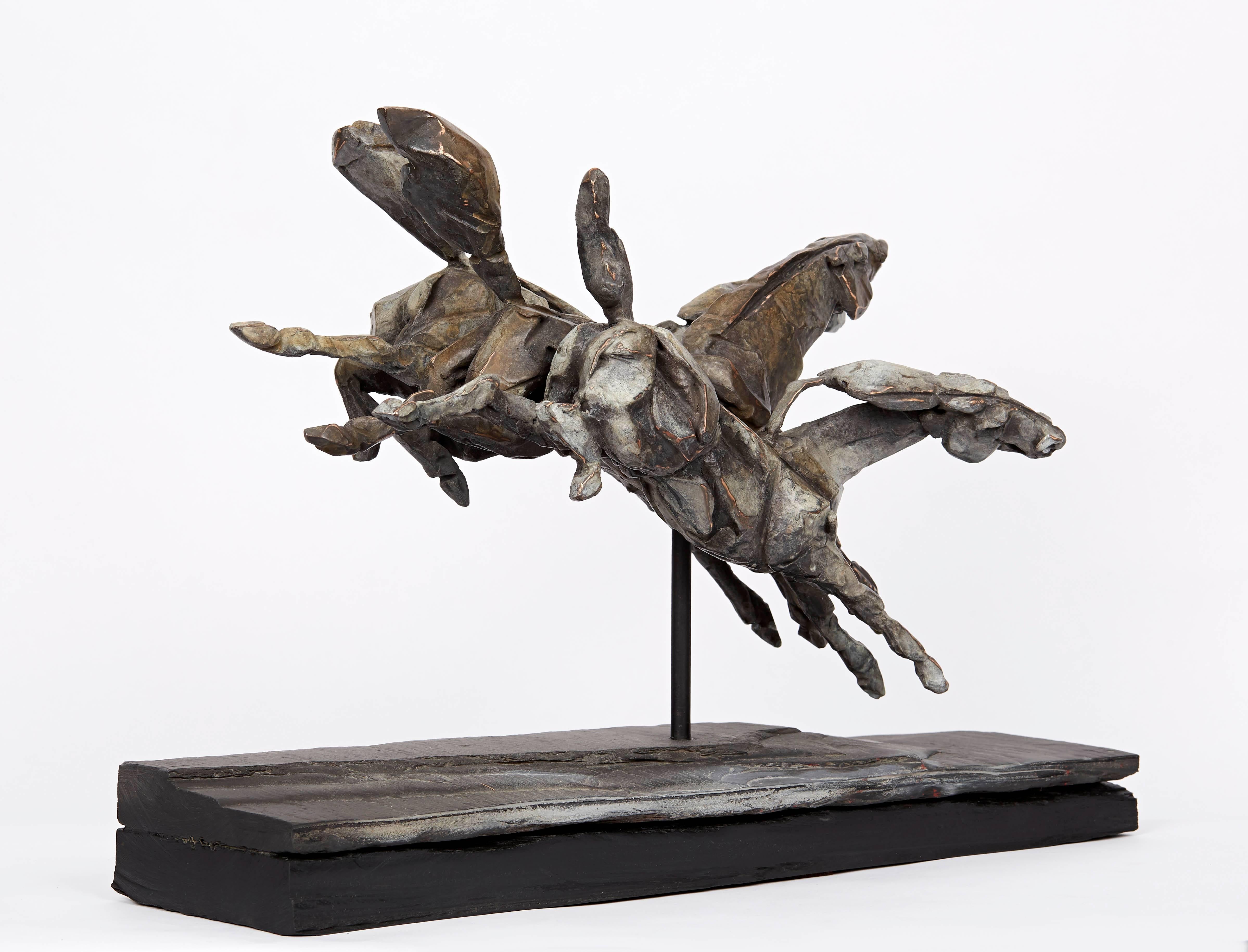 Bronze Triple Sculpture For Sale