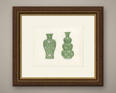 Triple Gourd and Baluster Vases with Reserved Scrolls, Plate 1911
