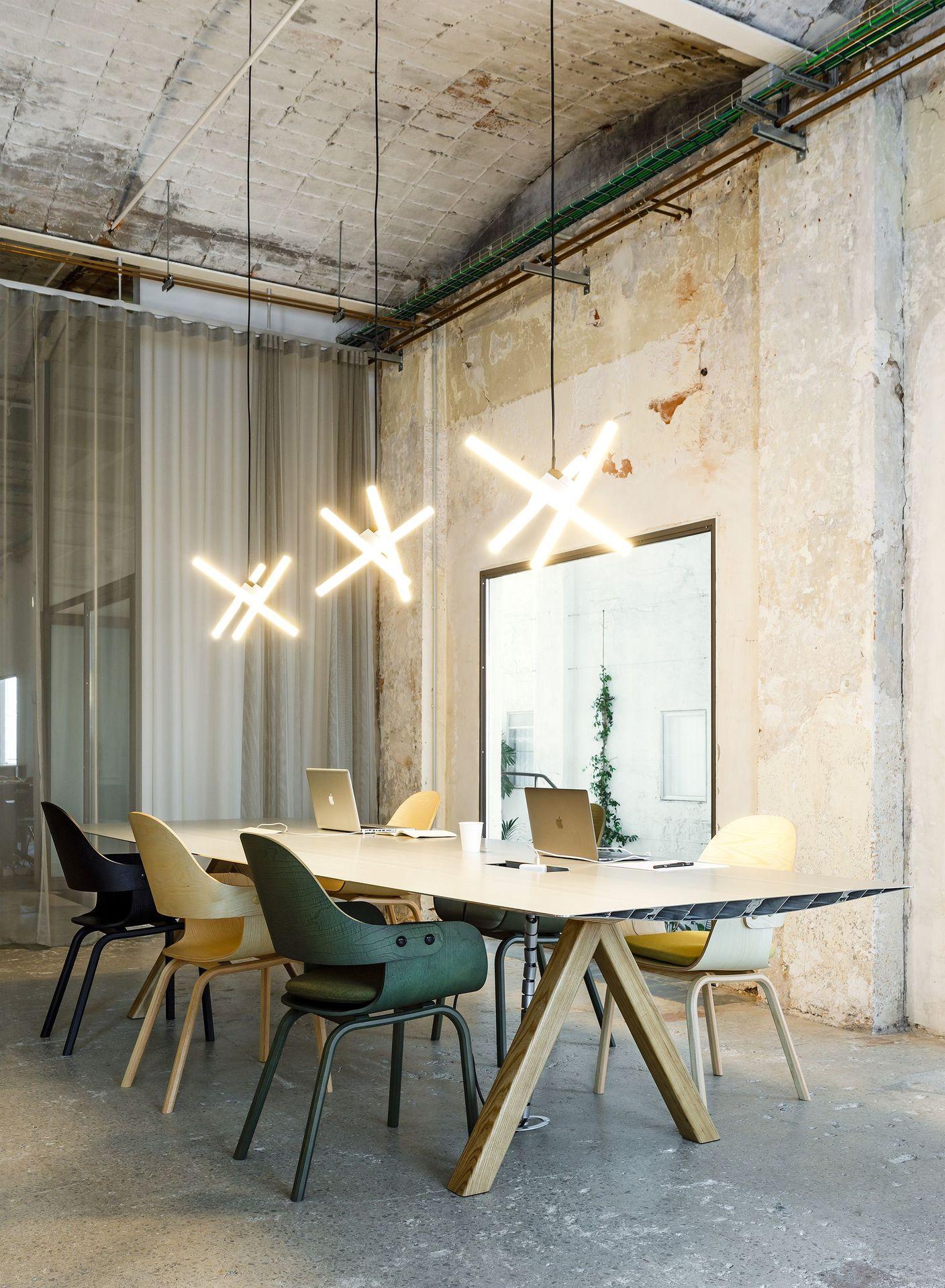 Spanish Triple Olvidada Pendant Lamp by Pepe Cortes