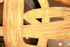 Triple Orbit Pendant Lights by Ango, Organic Modern Rattan-Handcrafted Lighting