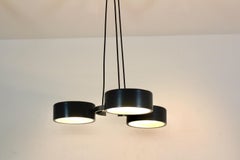 Triple lampe suspendue par Reggiani, Italie, années 1960