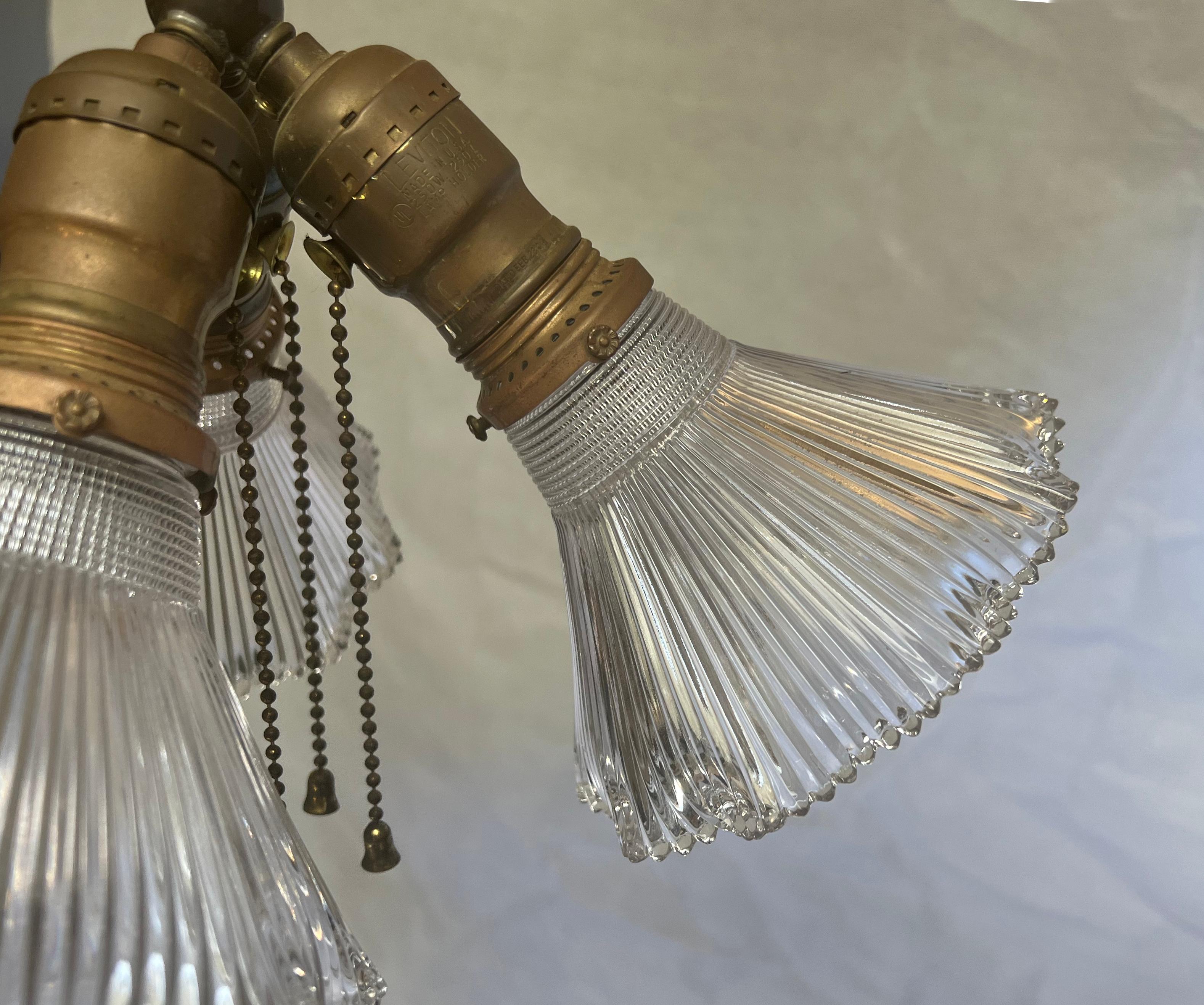 Inizio XX secolo Ciondolo a catena a tripla trazione vintage, circa 1900 in vendita