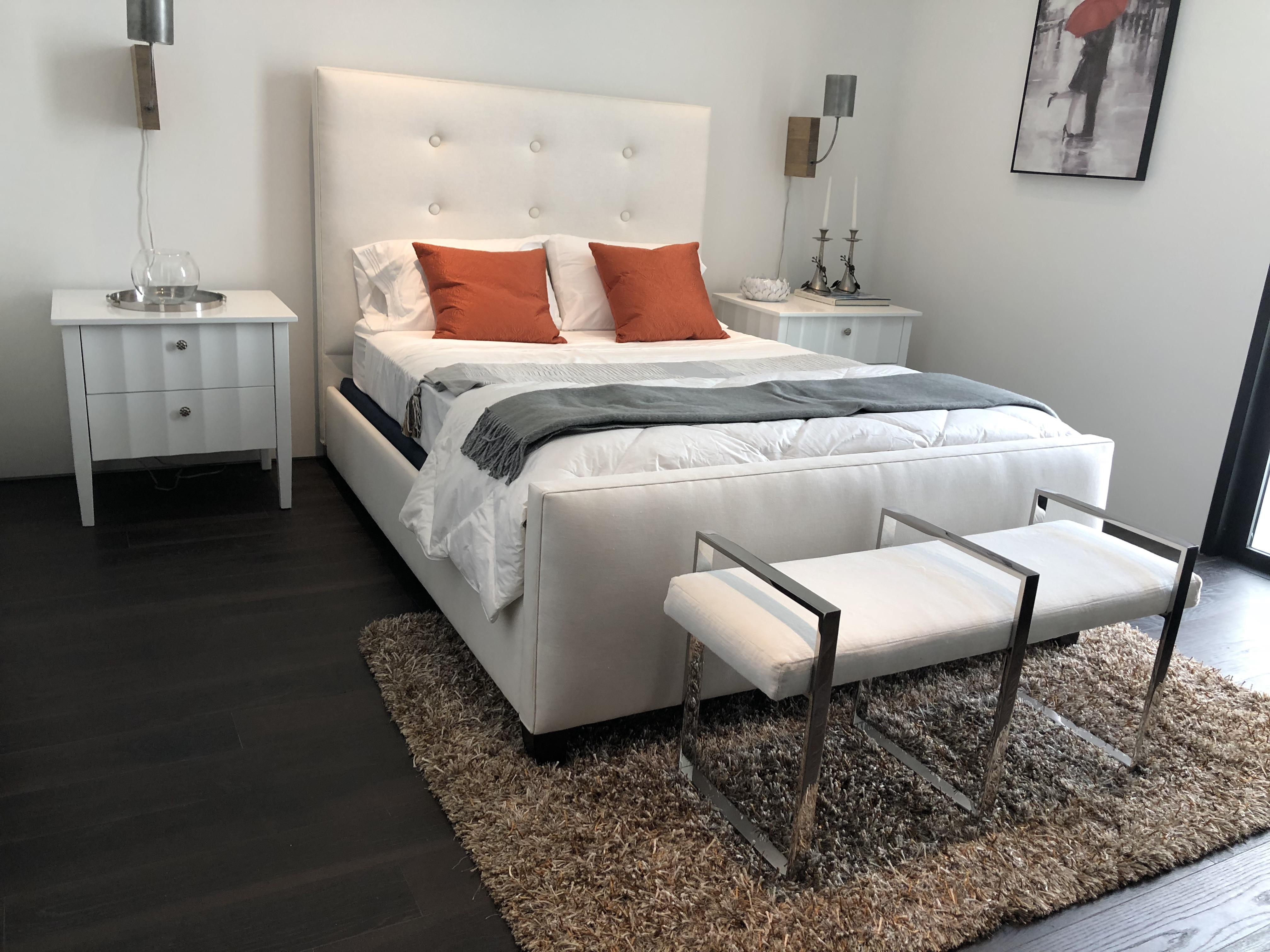 Banco rectangular triple en acero inoxidable by Cain Modern Siglo XXI y contemporáneo en venta