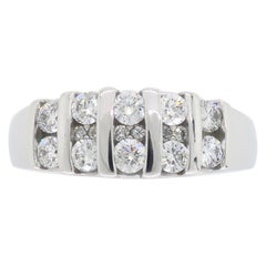 Triple-Row Diamond Band