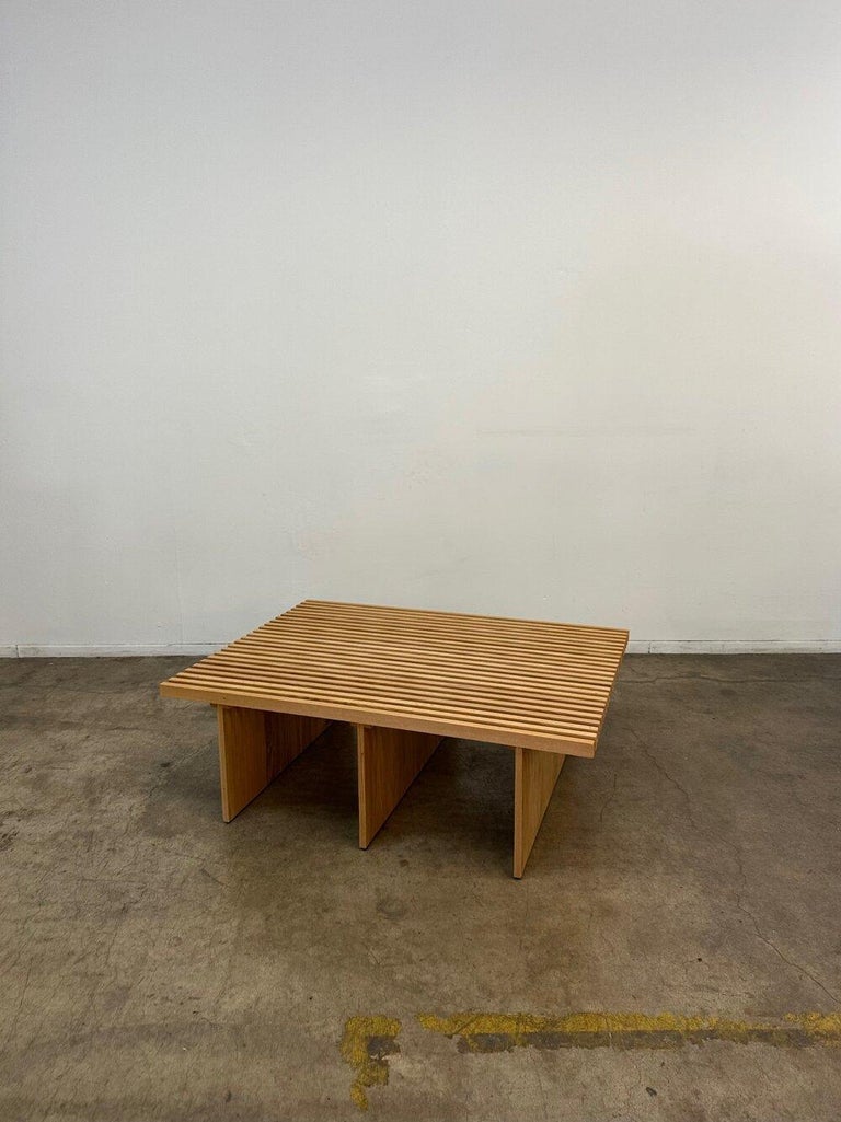 Triple Slat Bench by Vintage on Point, White Oak, Made to Order For ...