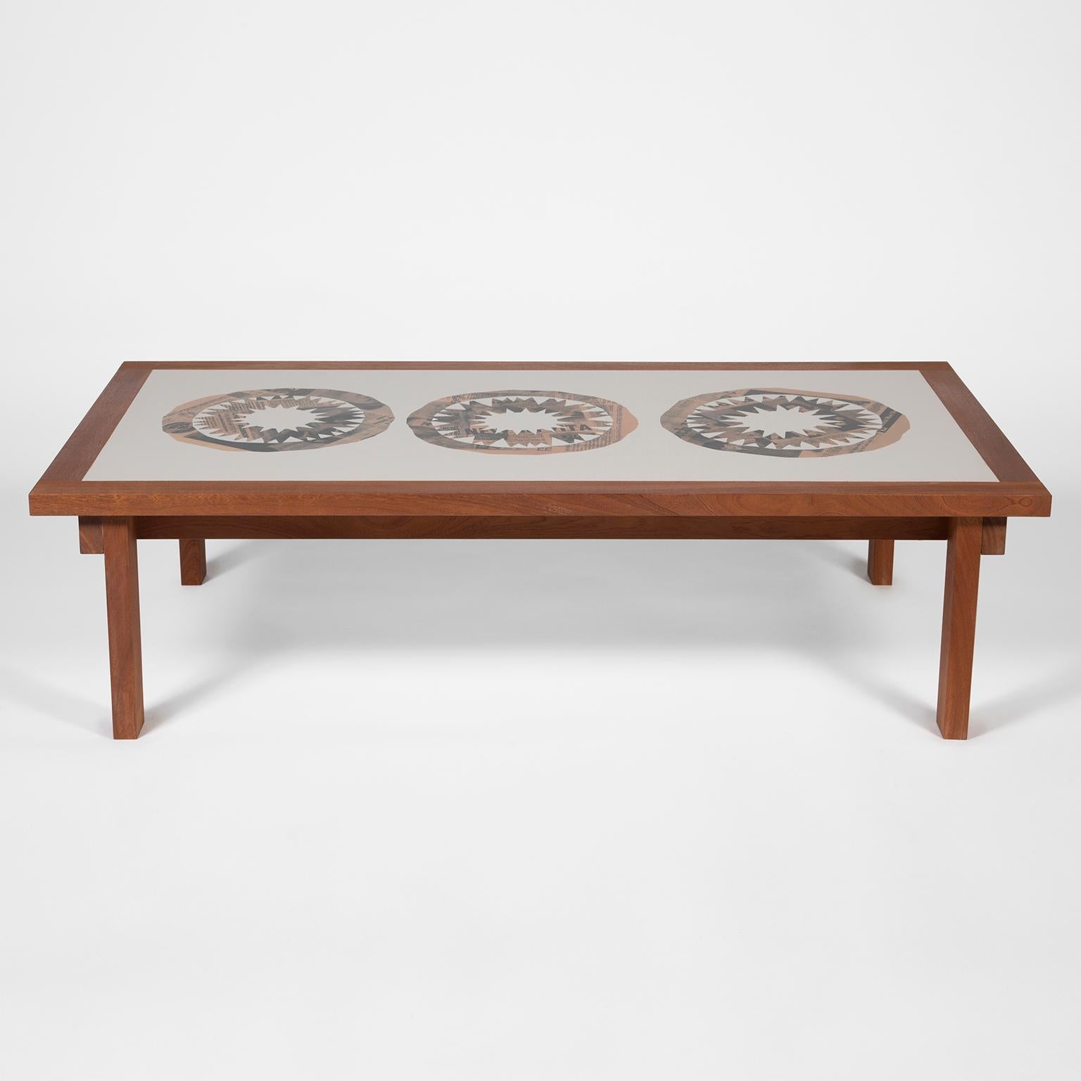 Hand-Crafted Triple Star Table by DANAD Design 'Peter Blake', Contemporary For Sale