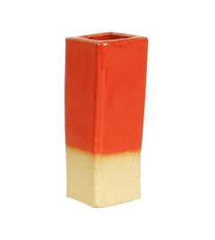 Triple Tier Ceramic Hex Side Table in Gloss Red by BZIPPY