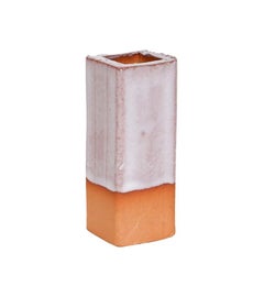 Triple Tier Tall Ceramic Hex Side Table in Royal Danish by BZIPPY