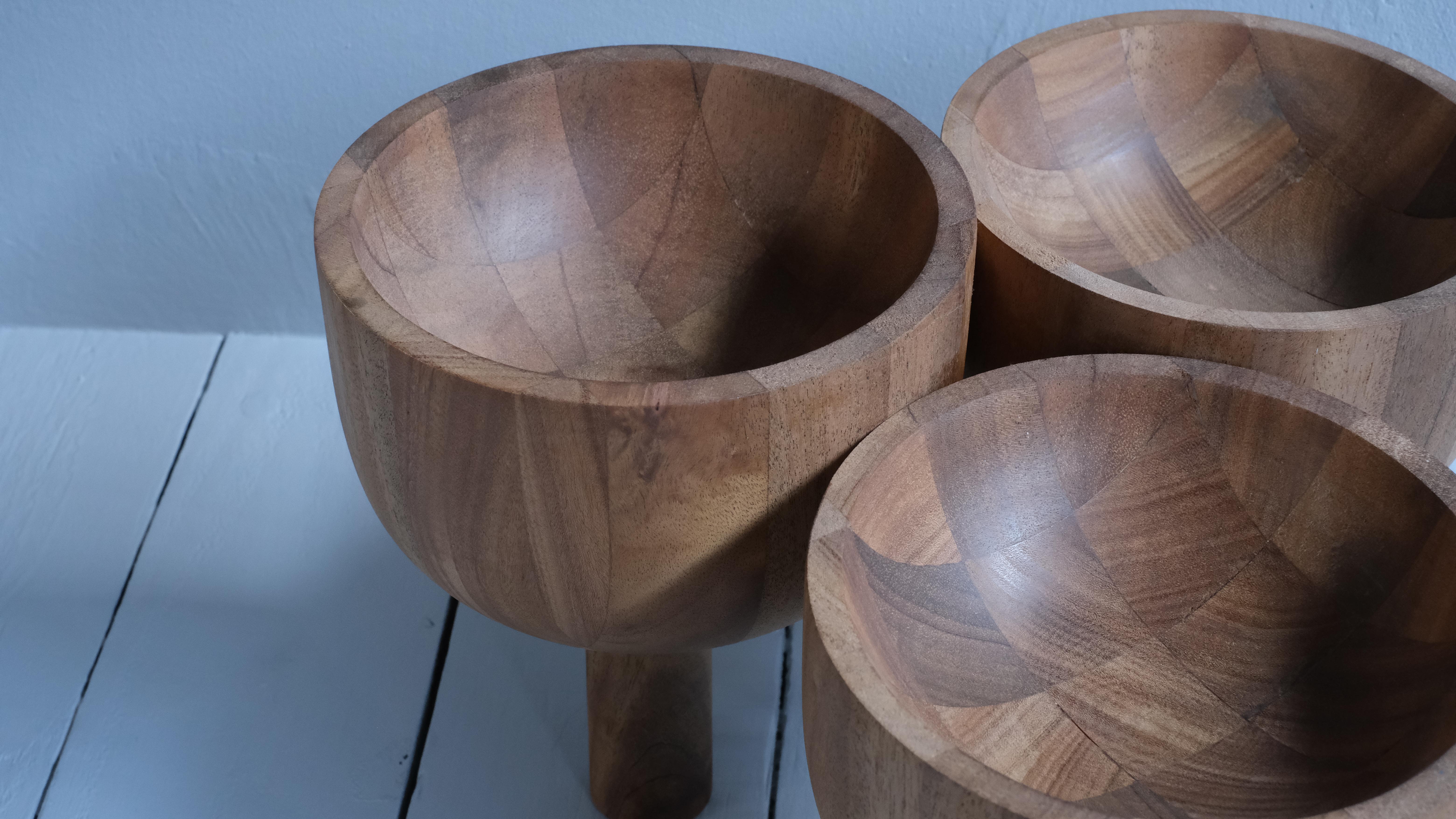 Triple Tray 2.0 in African Walnut, Arno Declercq In New Condition In Geneve, CH
