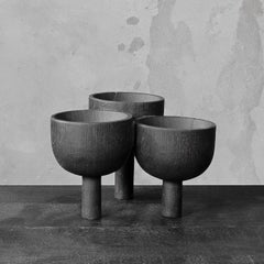 Triple Tray in Iroko Wood, Arno Declercq