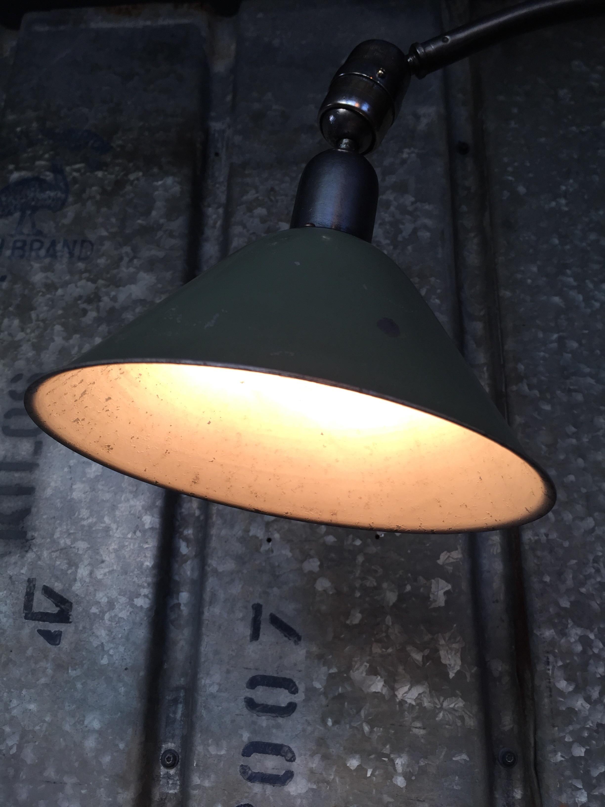 Triplex Industrial Lamp Designed by Johan Petter Johanson in the 1930s 3