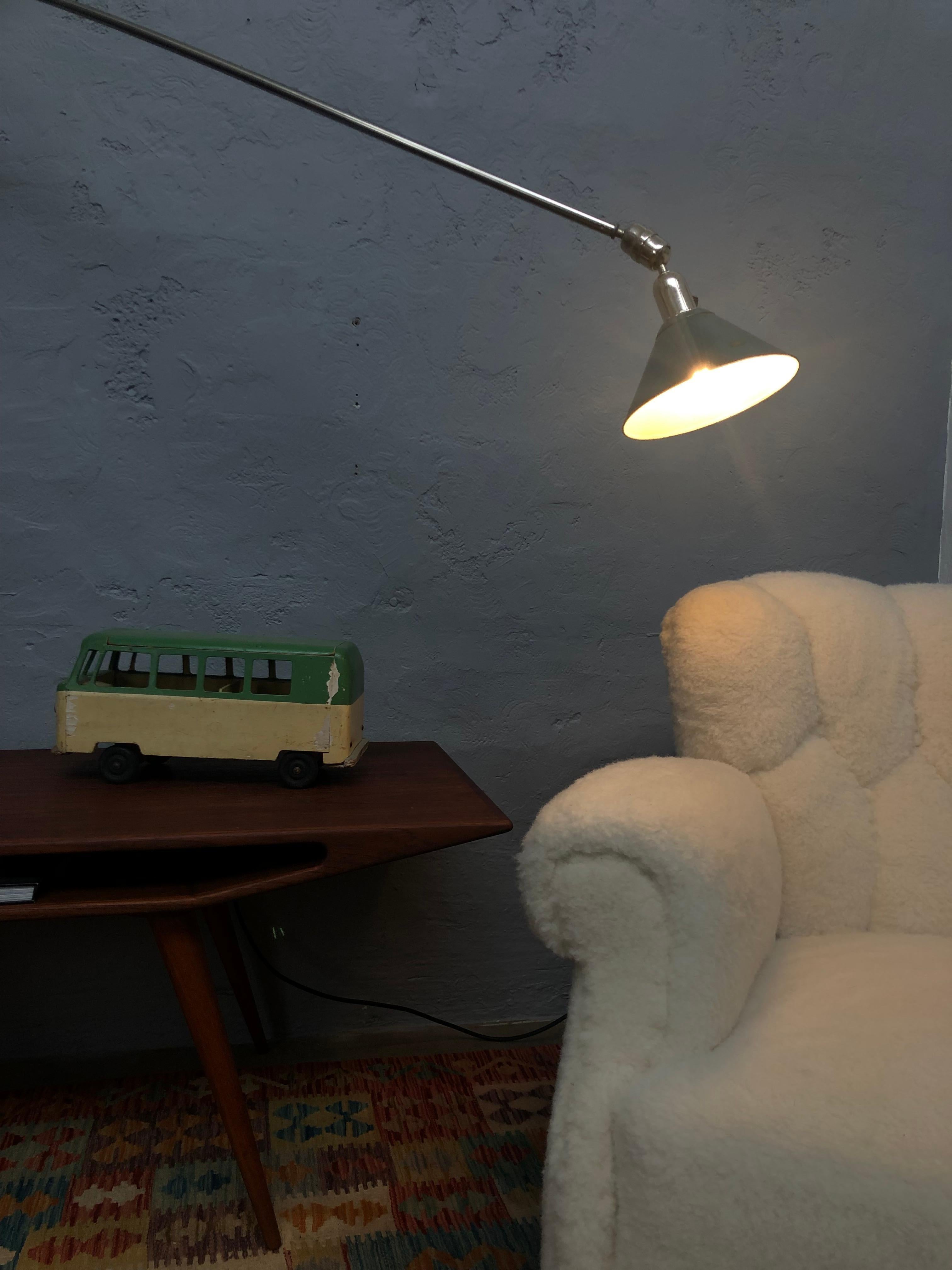 Triplex Industrial Lamp Designed by Johan Petter Johanson in the 1930s 4