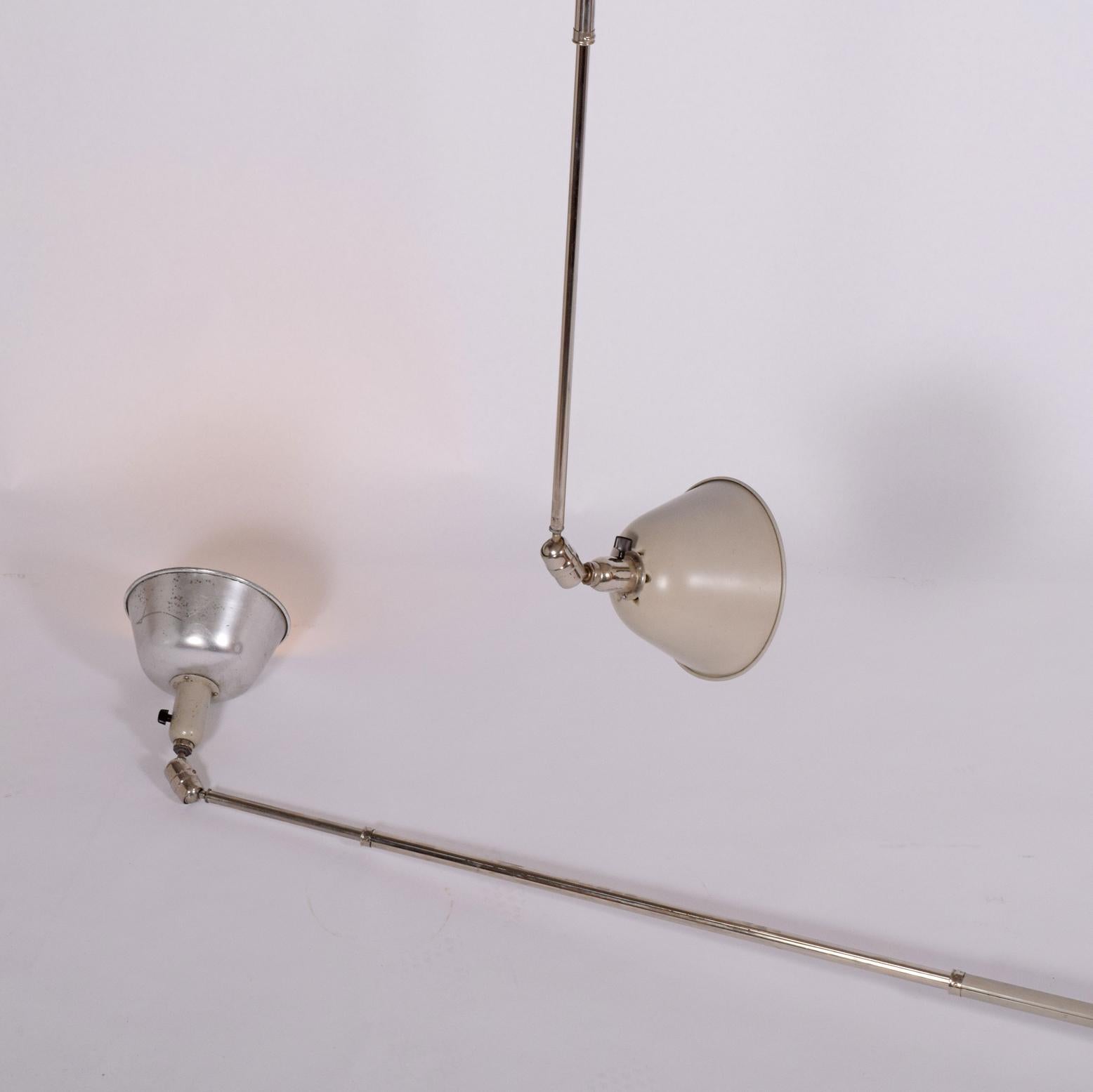ONE SOLD Triplex-Lampe von Johan Petter Johansson für ASEA (Metall) im Angebot