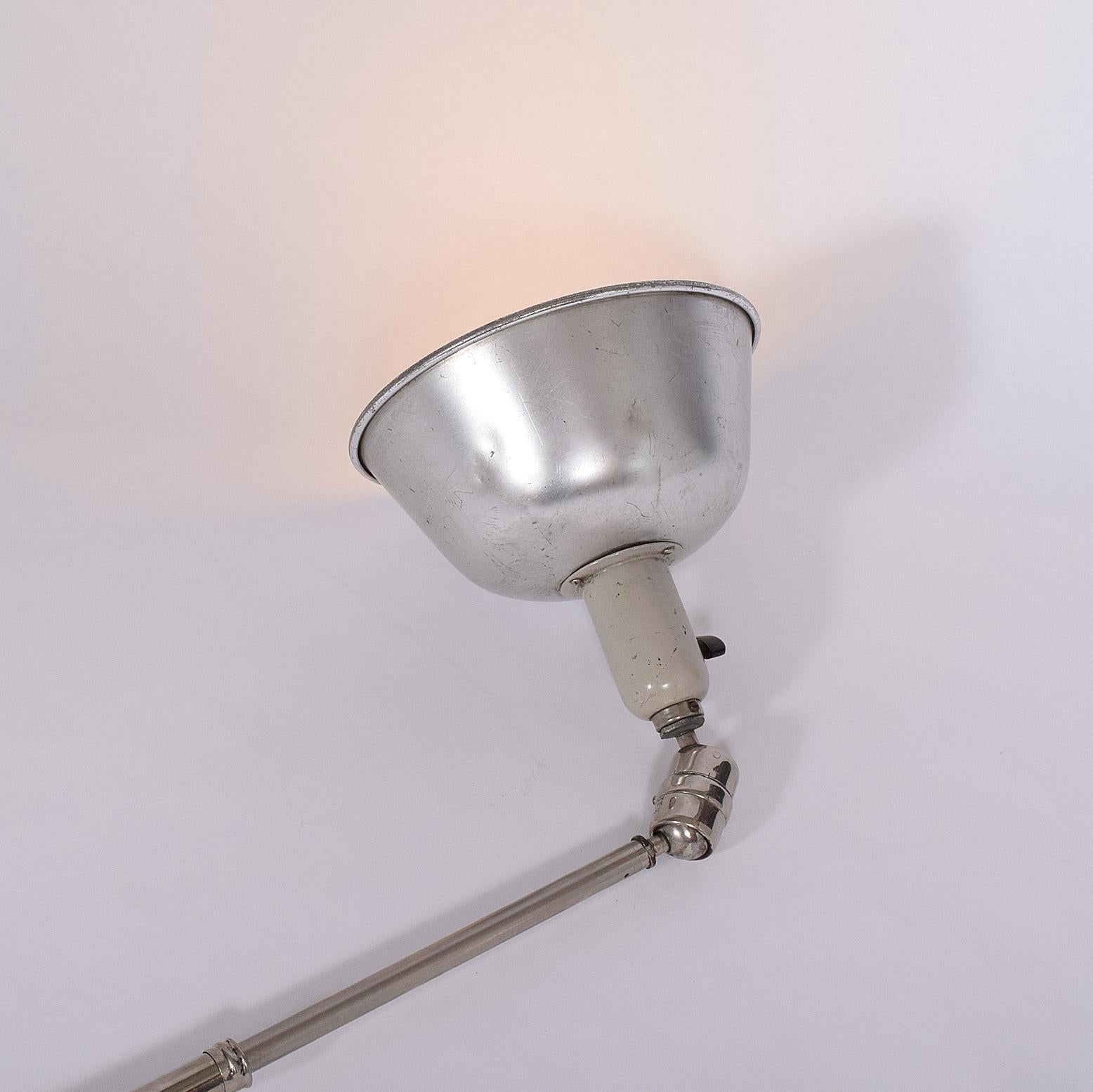 ONE SOLD Triplex Lamp by Johan Petter Johansson for ASEA For Sale 1