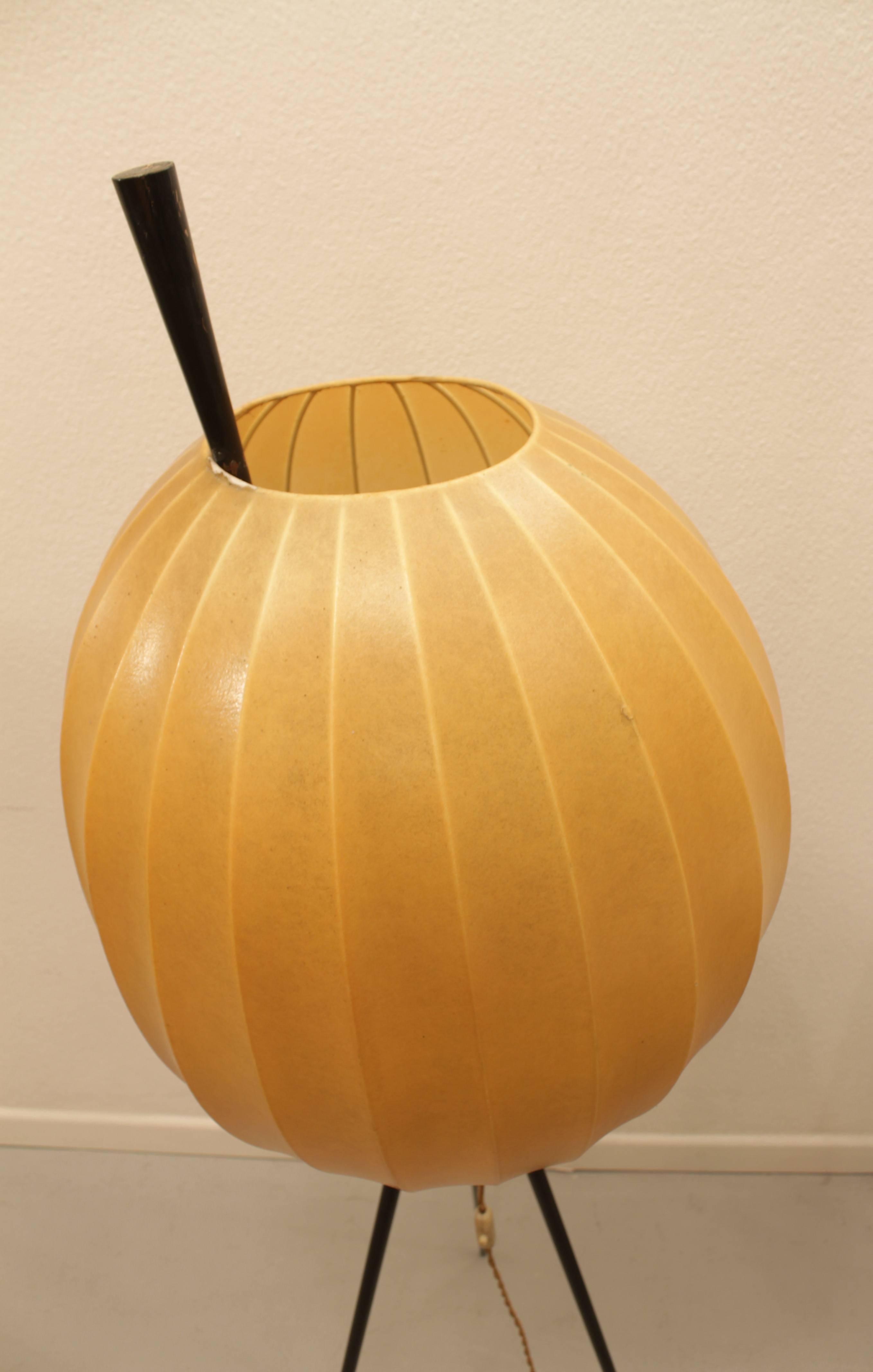 Danish Tripod Cocoon Floor Lamp