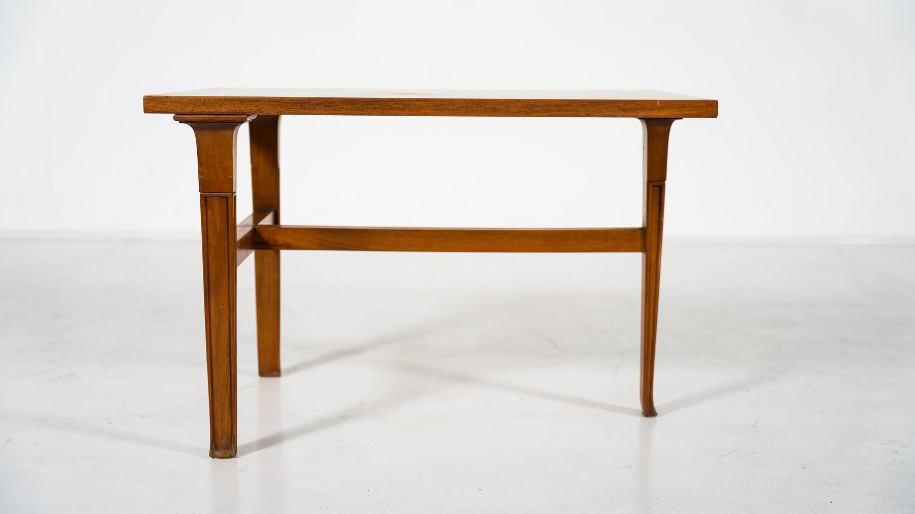 Tripod Coffee Table by T.H. Robsjohn-Gibbings for Saridis For Sale 9