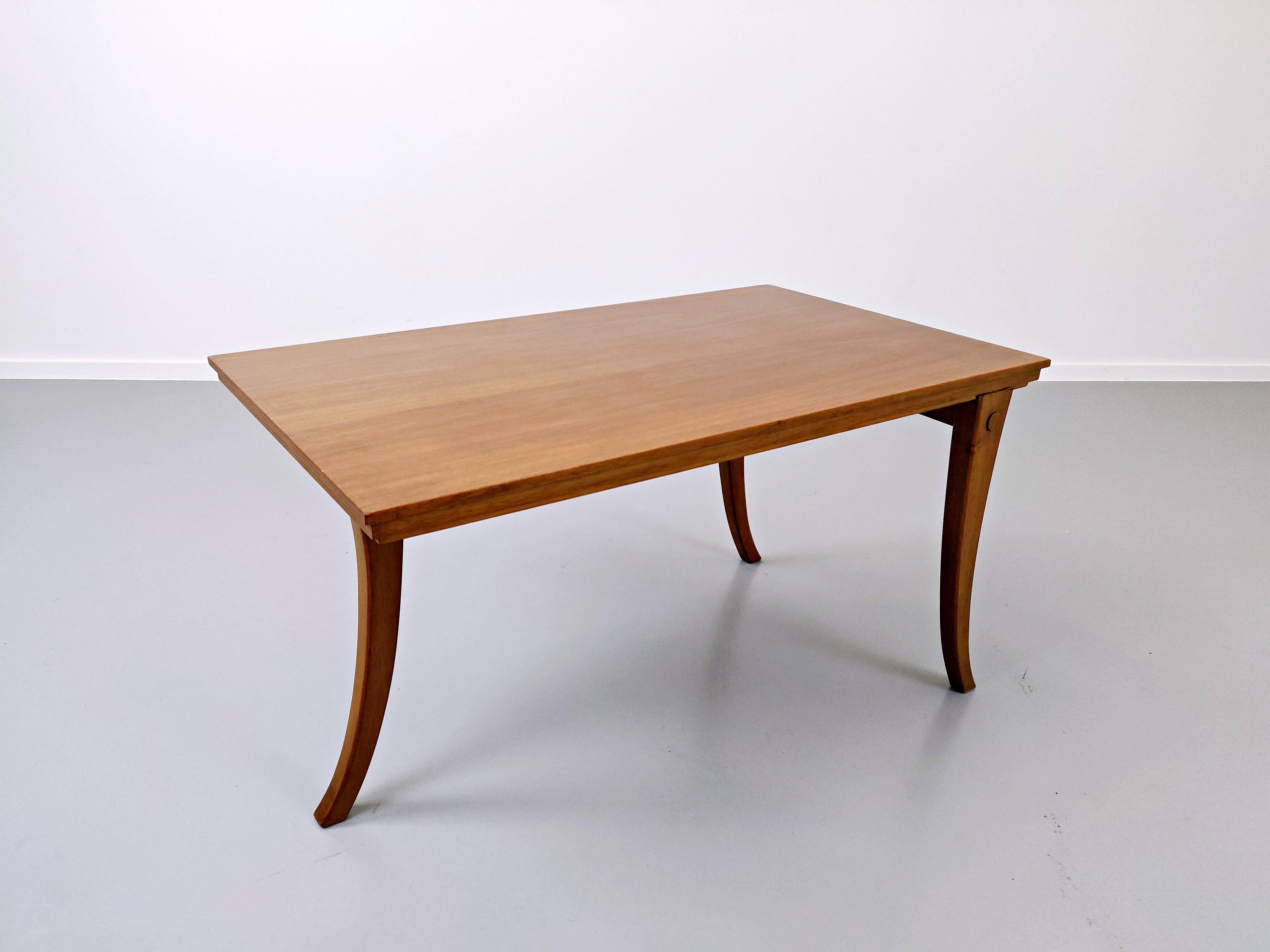 Greek Tripod Coffee Table by T.H. Robsjohn-Gibbings for Saridis