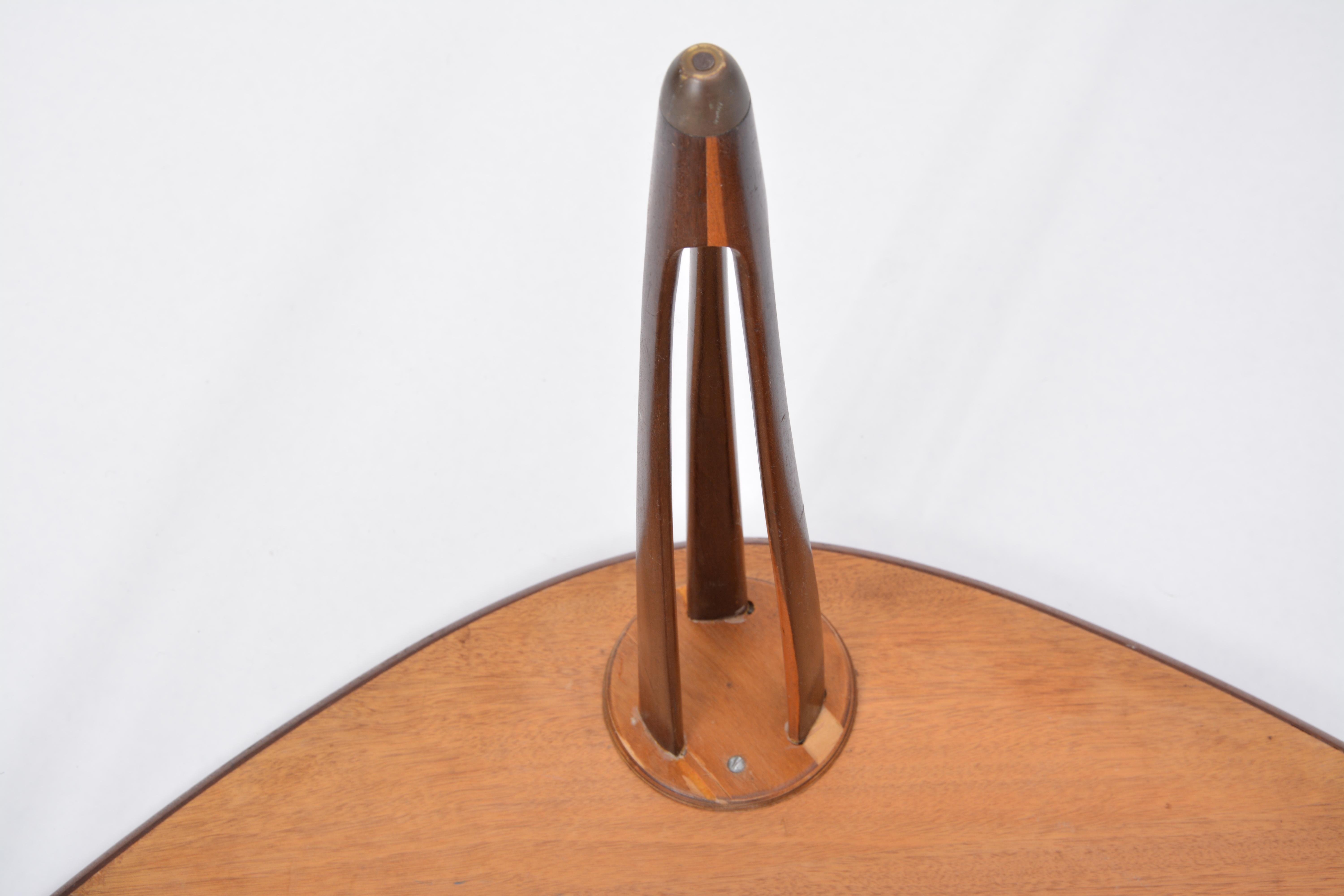 Tripod Coffee Table in Teak, BC Mobler, 1950s 9