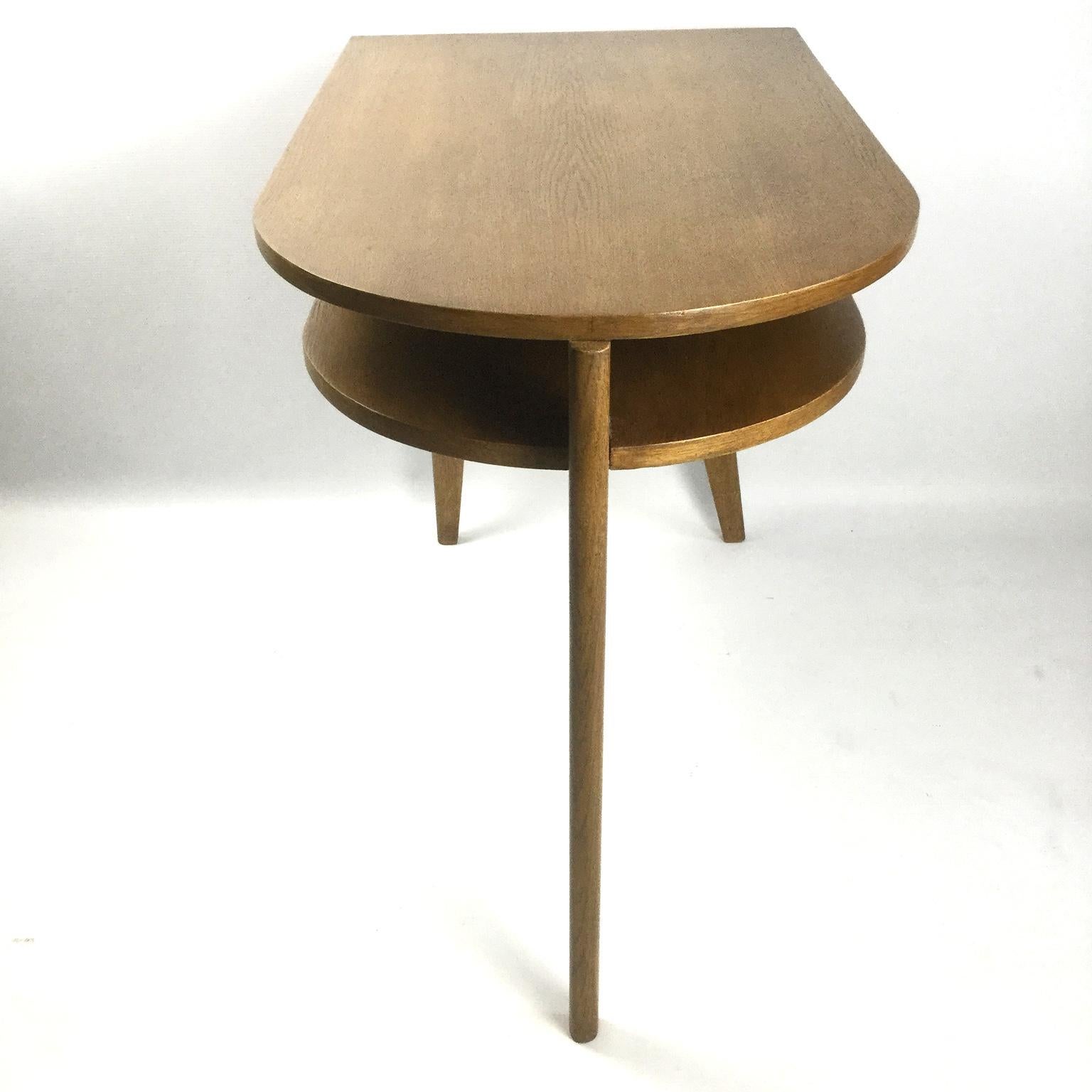 Post-Modern Tripod Desk Attributed to Jacques Adnet 1950s