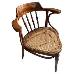 Antique Tripod Desk Chair from Jacob & Josef Kohn