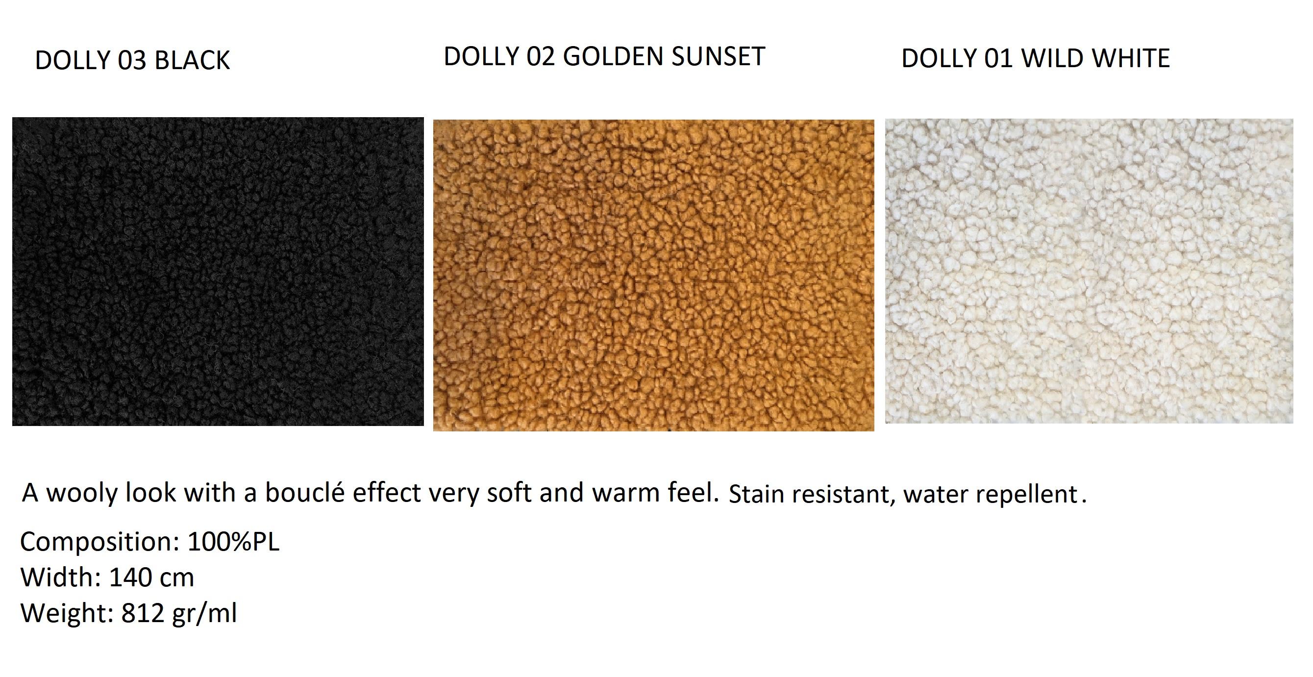 Fatto a mano Sedia da pranzo contemporanea a treppiede con pelliccia di pecora. in vendita