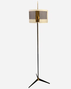 Tripod floor lamp, Edition Maison Arlus, Paris, France, circa 1950