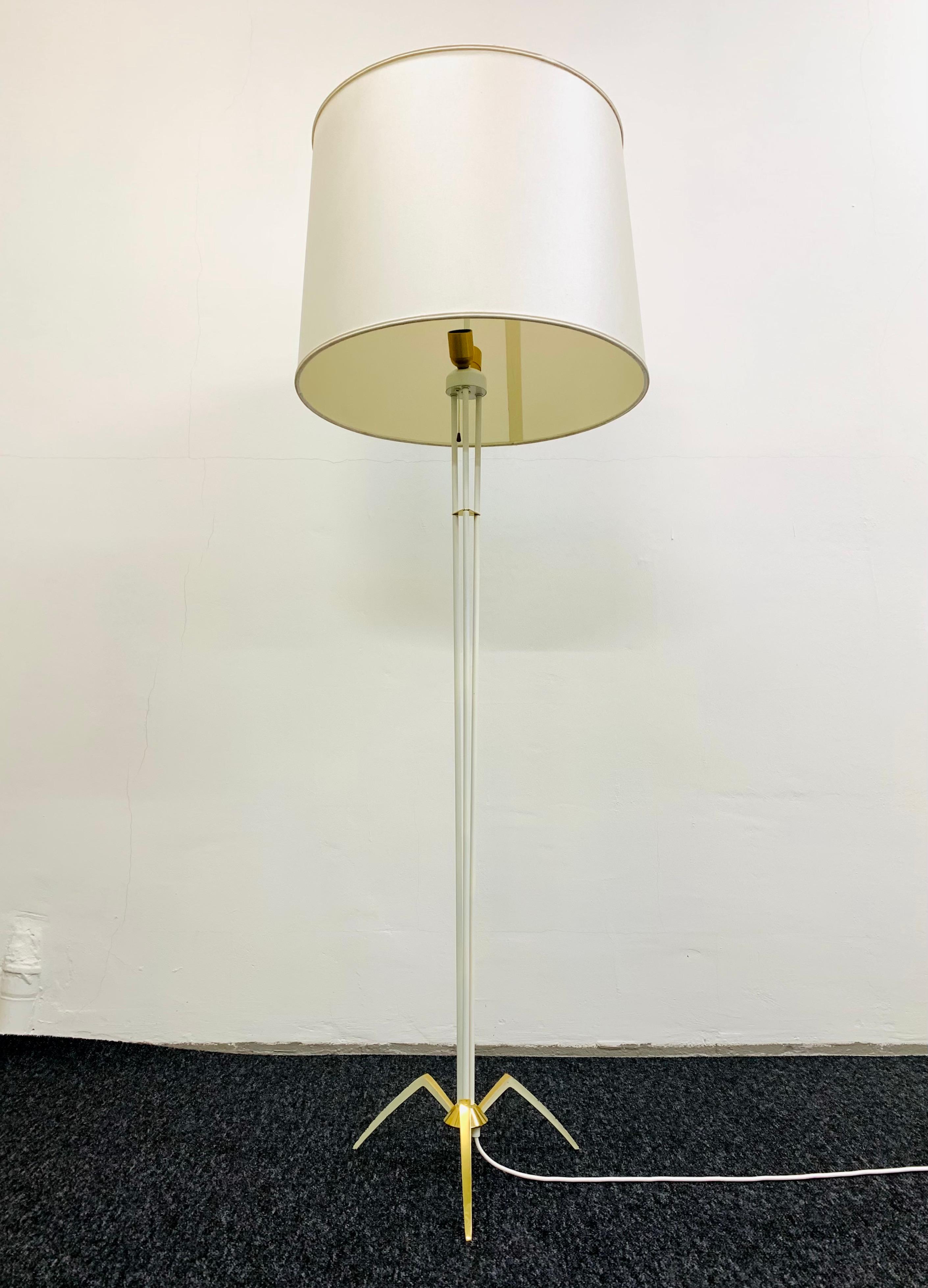German Tripod Floor Lamp For Sale