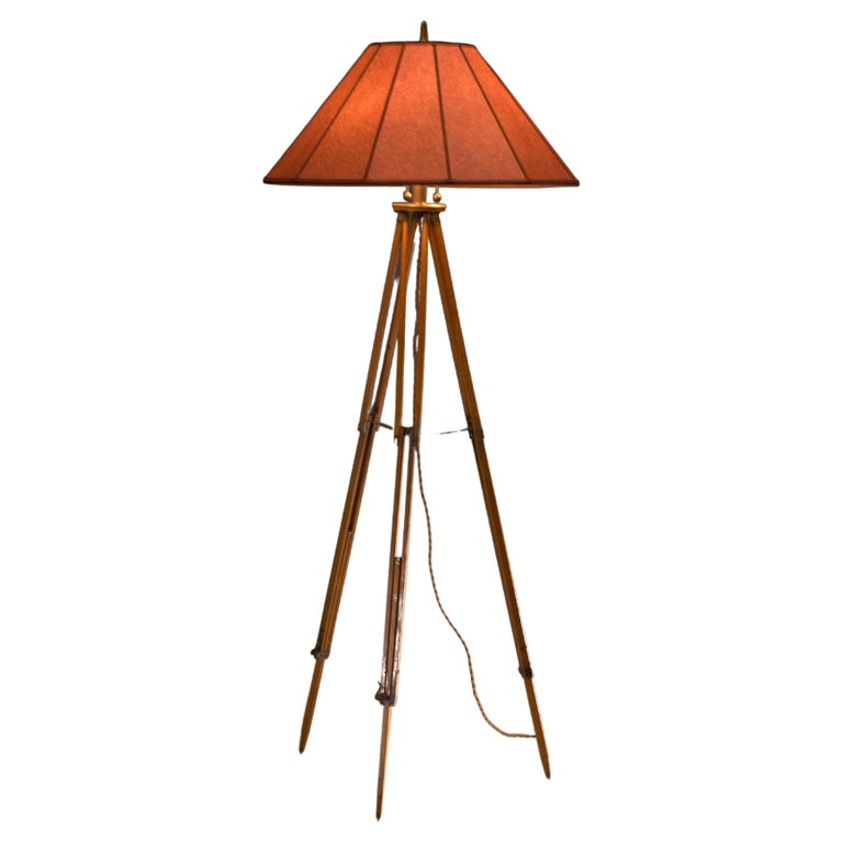 Tripod Floor Lamp For Sale at 1stDibs