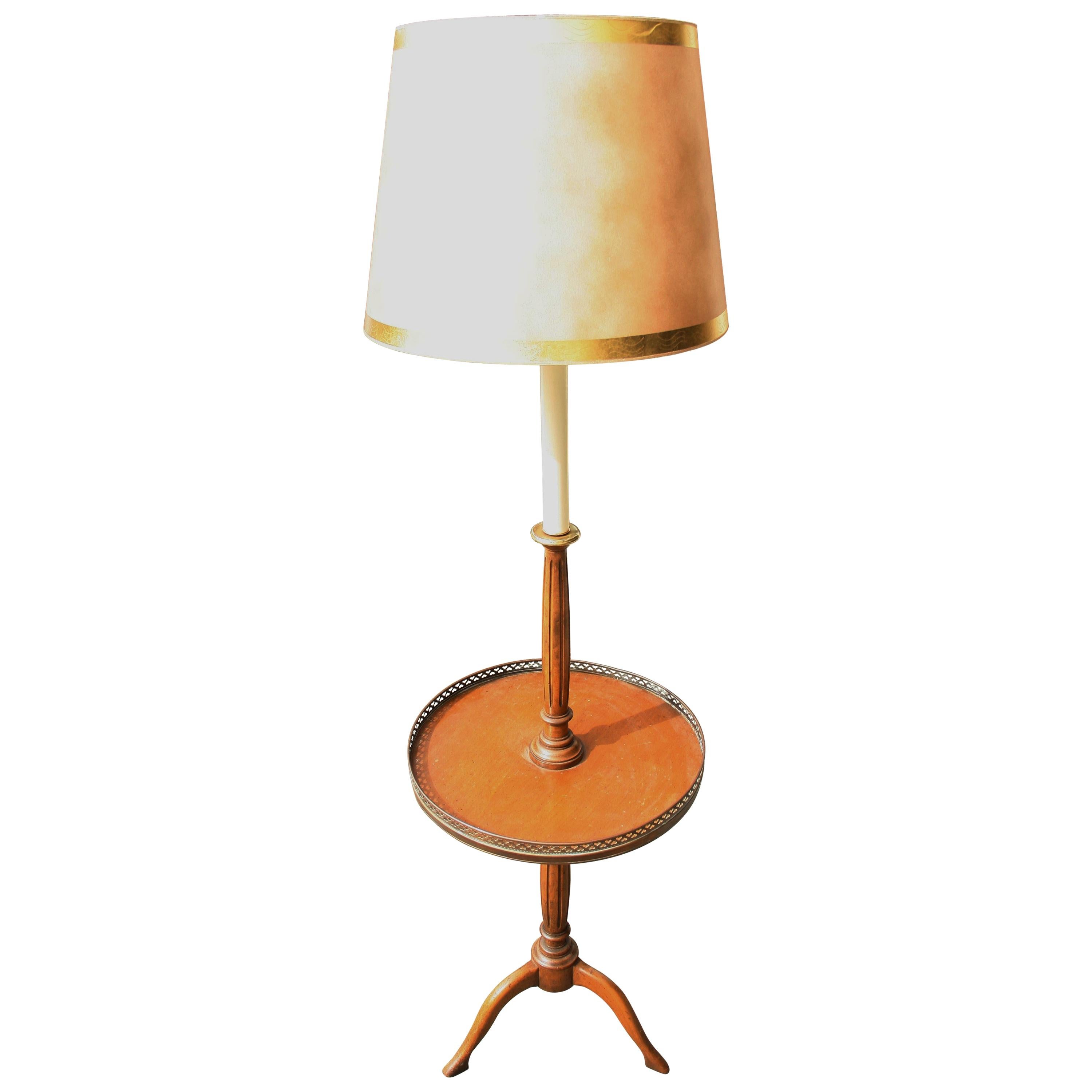 Country cottage with tray table floor lamps lamps plus