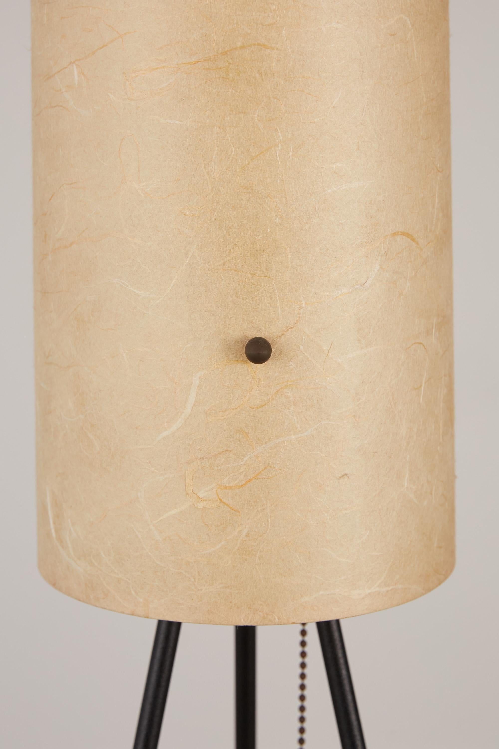 Tripod Floor Lamp with Paper Shade 4