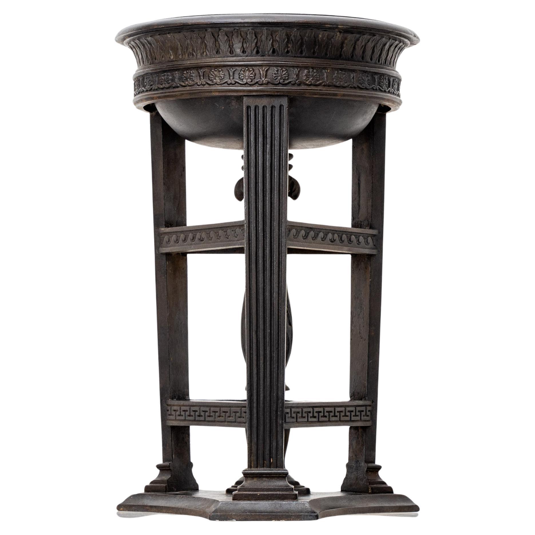 Tripod Jardinière by the Royal Iron Foundry (Berlin) or Gleiwitz, circa 1820  For Sale