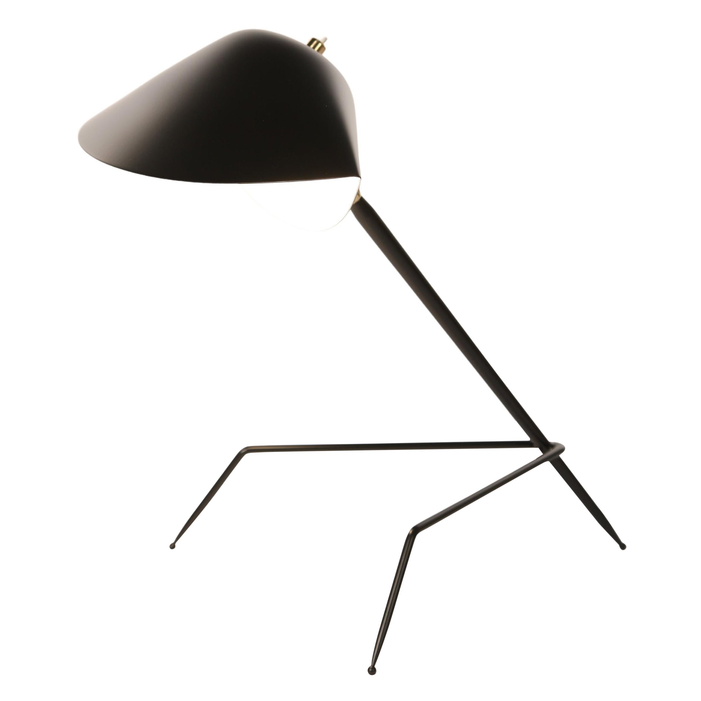Lampe tripode de Serge Mouille