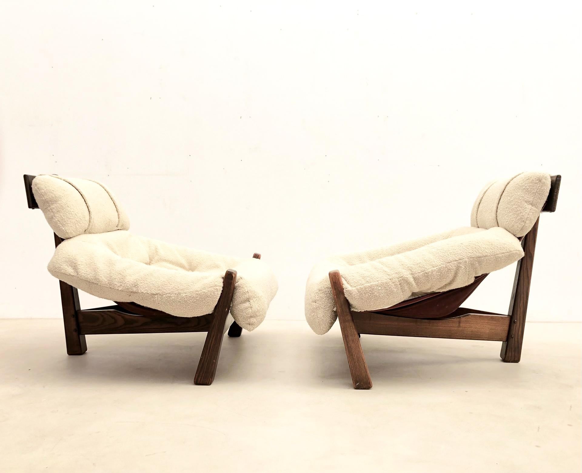 Late 20th Century Tripod Lounge Chair by Gerard van den Berg for Montis, the Netherlands, 1970s