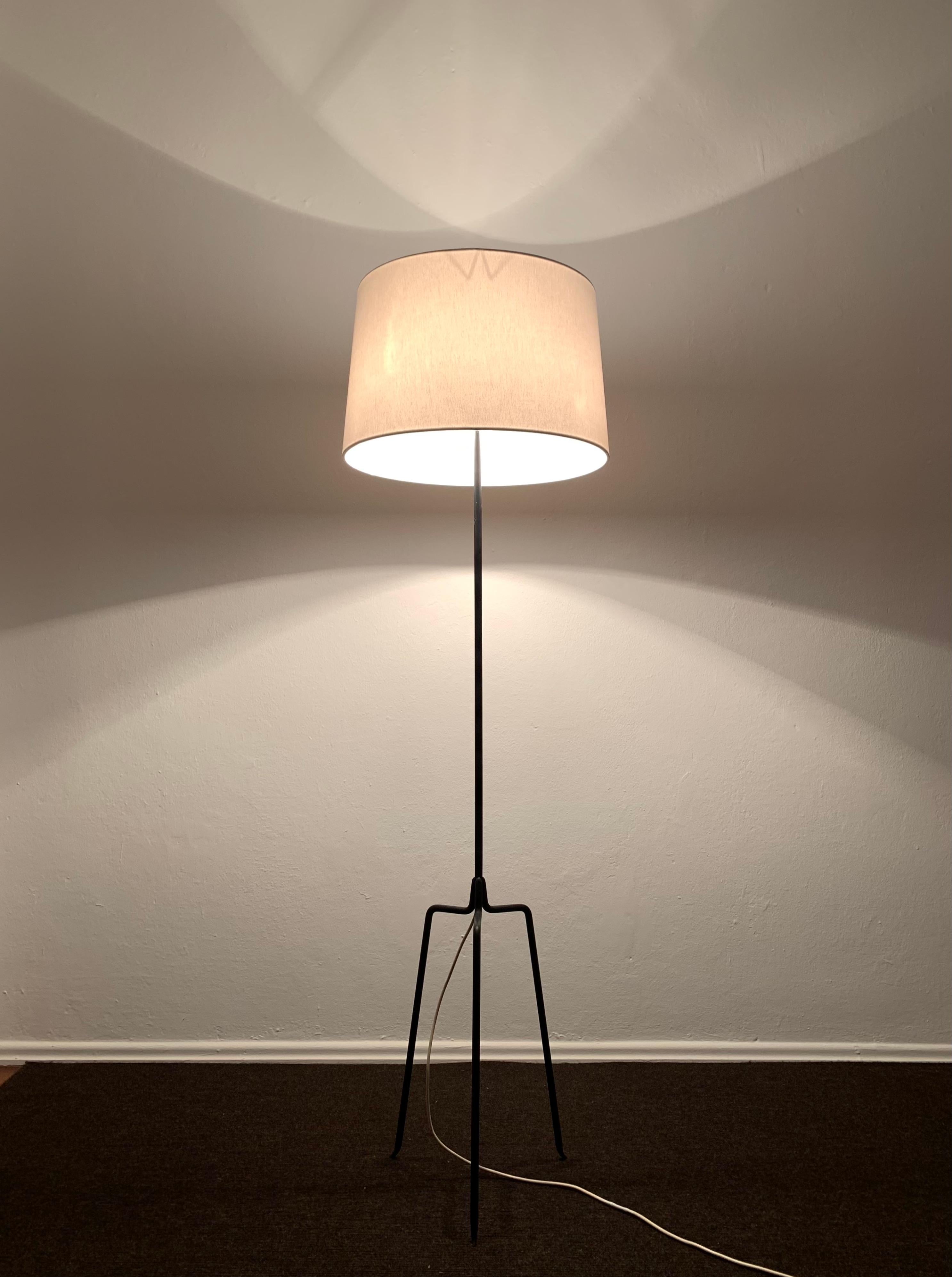 Tripod Metal Floor Lamp For Sale 2