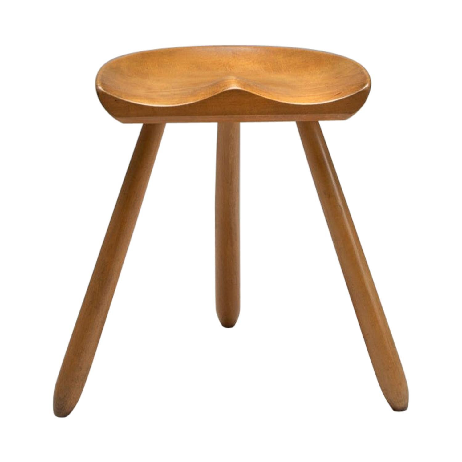 Tripod Milking Stool, Denmark, 1950s For Sale