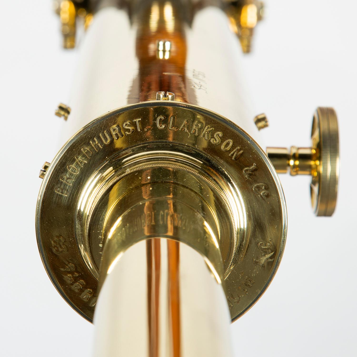 Tripod Mounted Telescope by Broadhurst, Clarkson & Co, circa 1915 1
