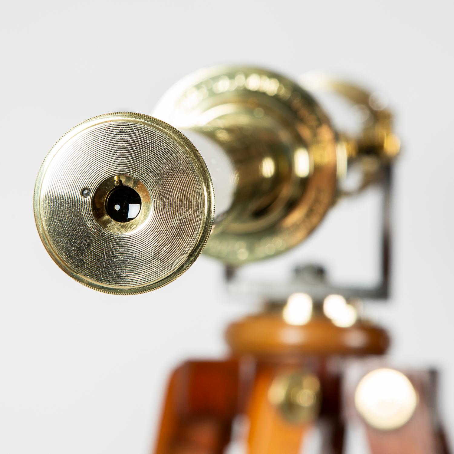 Tripod Mounted Telescope by Broadhurst, Clarkson & Co, circa 1915 3