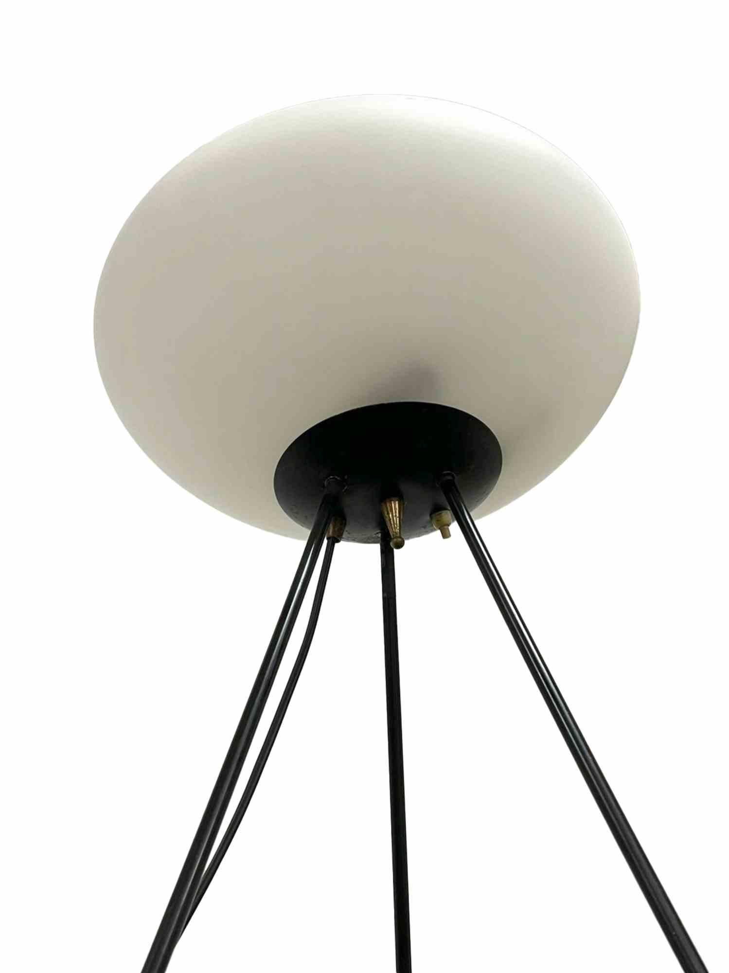 Italian Tripod Stilnovo Lamp, Italy, 1970s For Sale