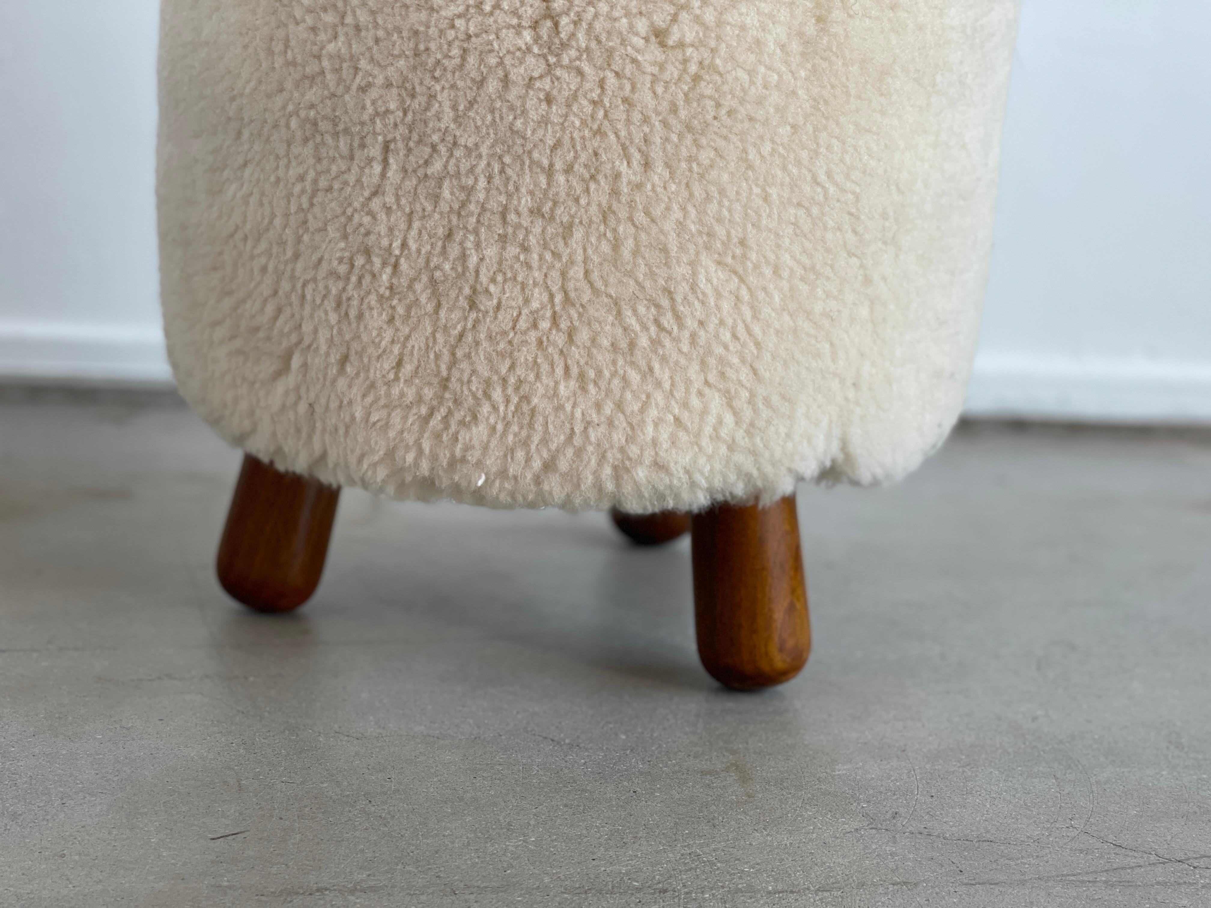 Contemporary Tripod Stool by Orange For Sale