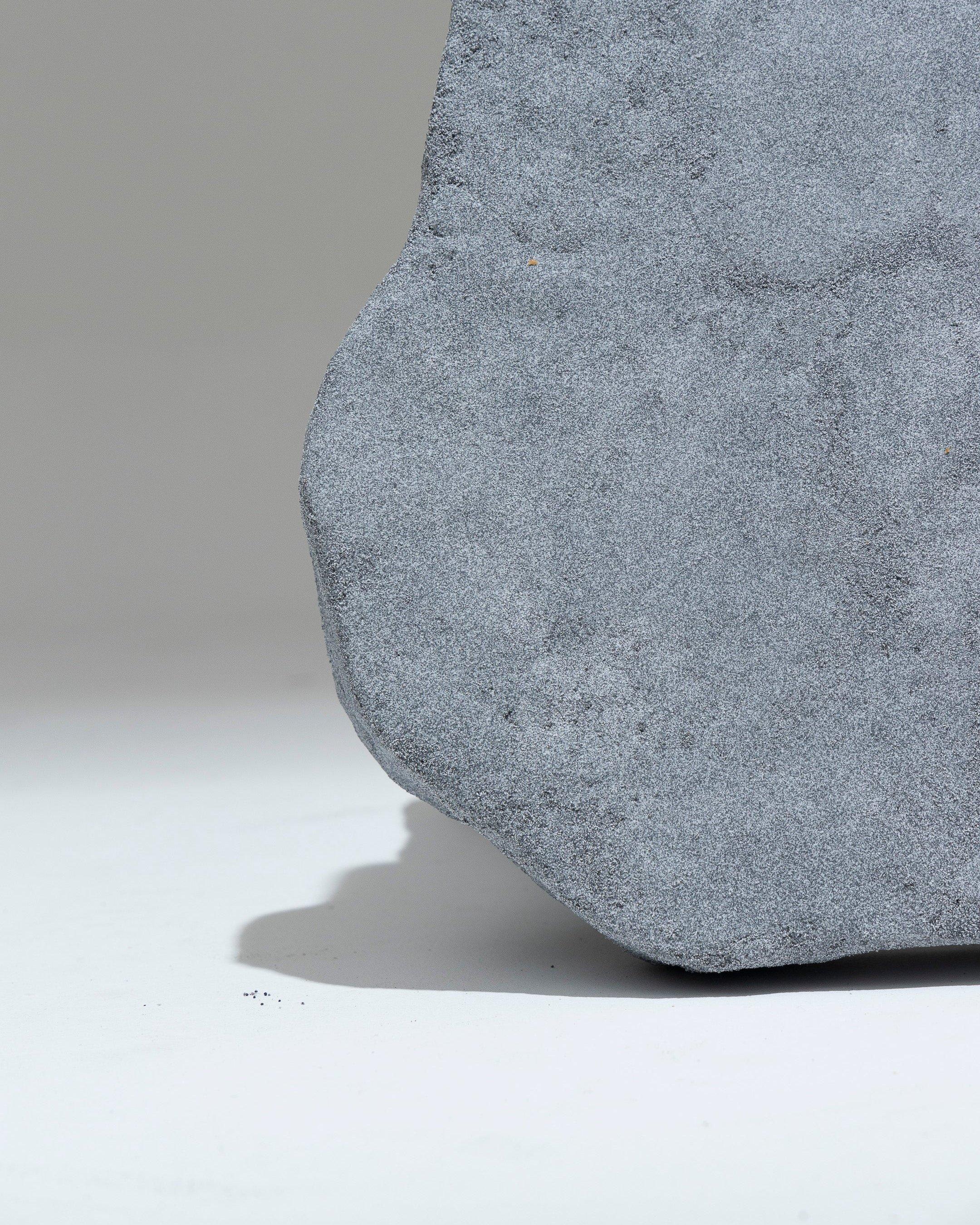 Plaster Tripod stool by Paul Hardy For Sale