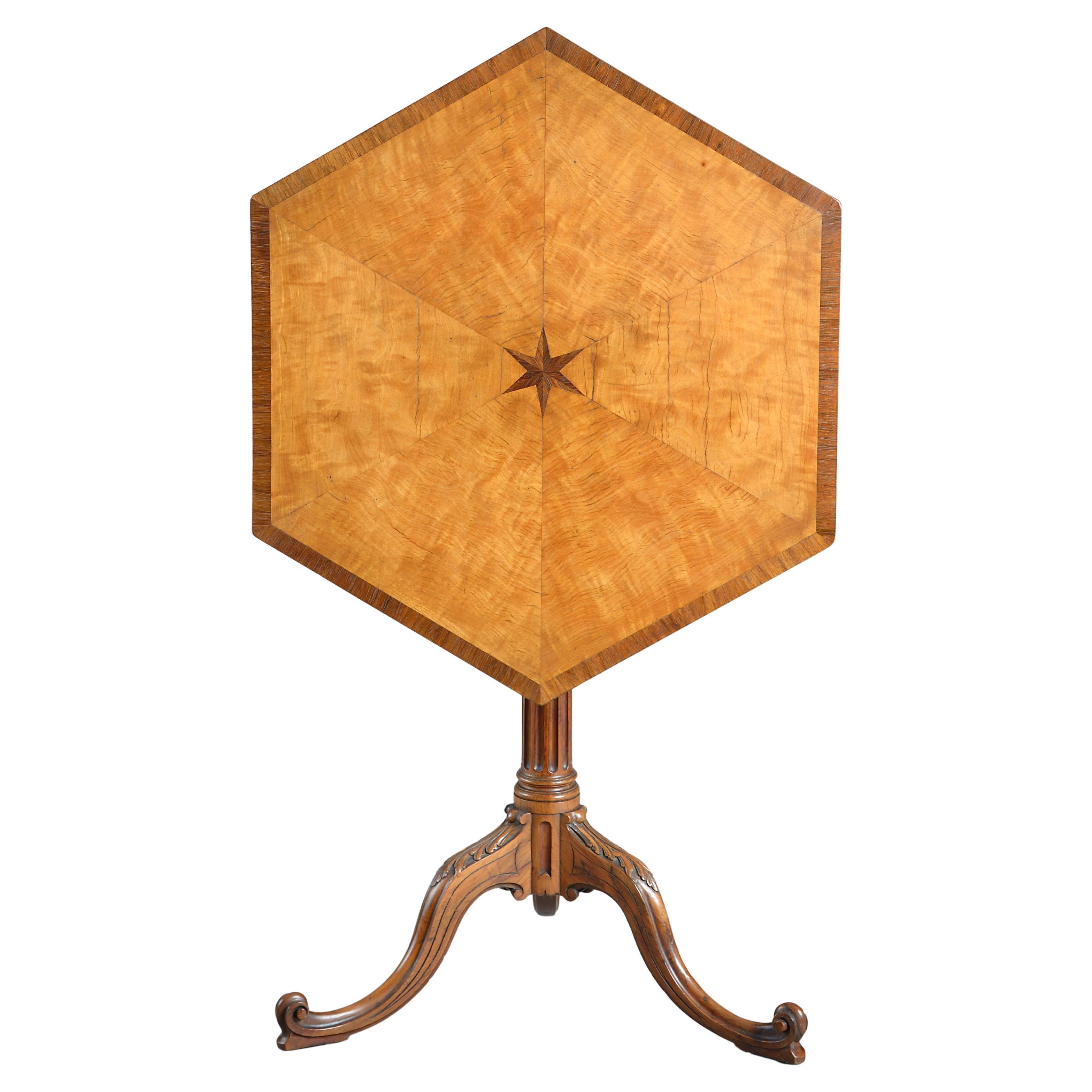 Tripod Table in the Manner of Thomas Chippendale For Sale