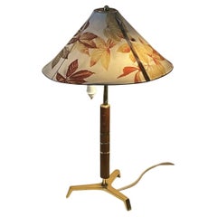 Tripod Table Lamp Attributed to J. T. Kalmar, Austria, 1950