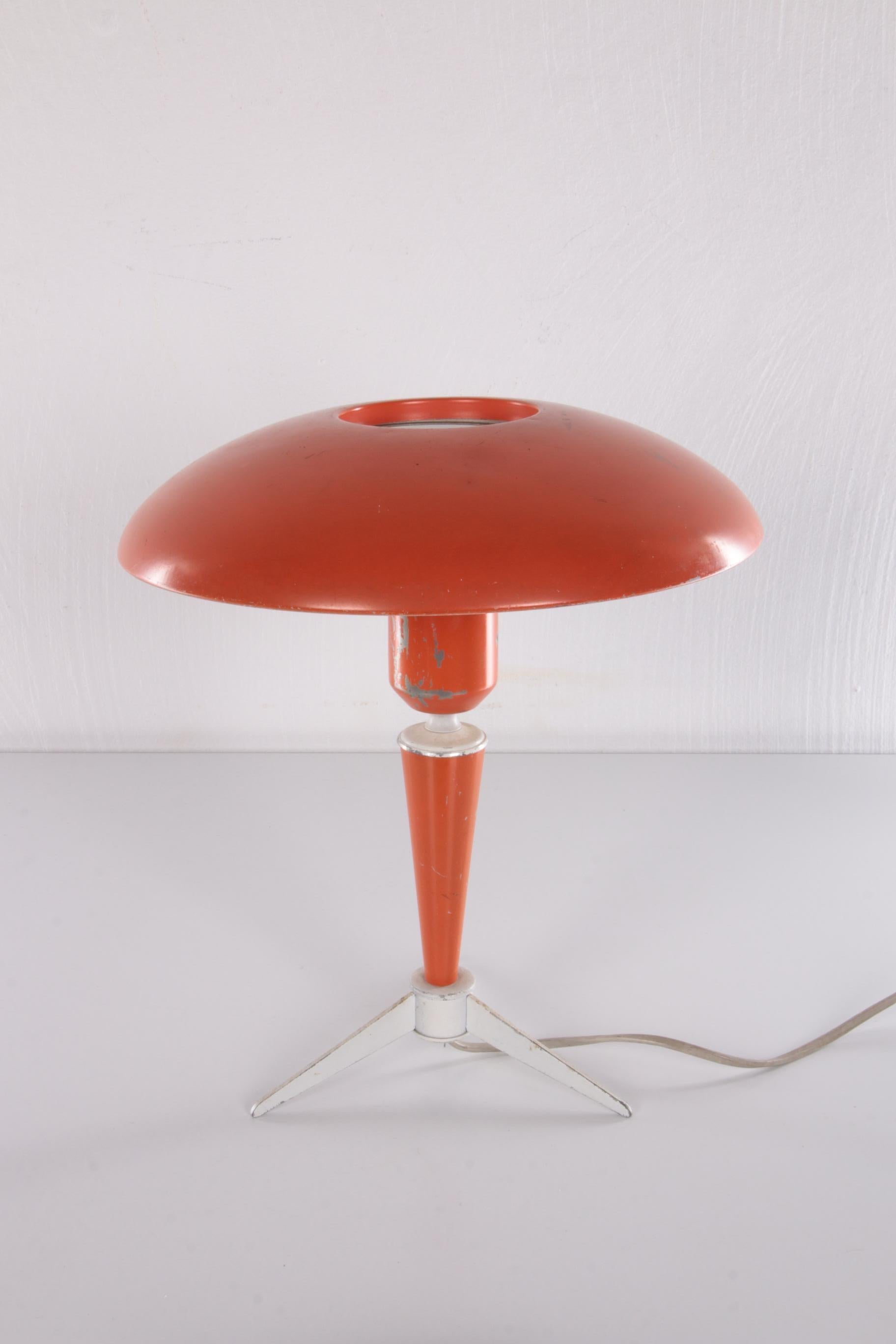 Tripod Table Lamp “Bijou” by Louis Kalff for Philips, 1950s


Tripod table lamp called “Bijou” designed by Louis Kalff for Philips in ca. 1950s.

The shape of this desk lamp is inspired by a UFO. Louis Kalff was an architect and designer and