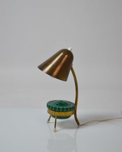 Tripod table lamp by Jacques Biny, 1950s, France