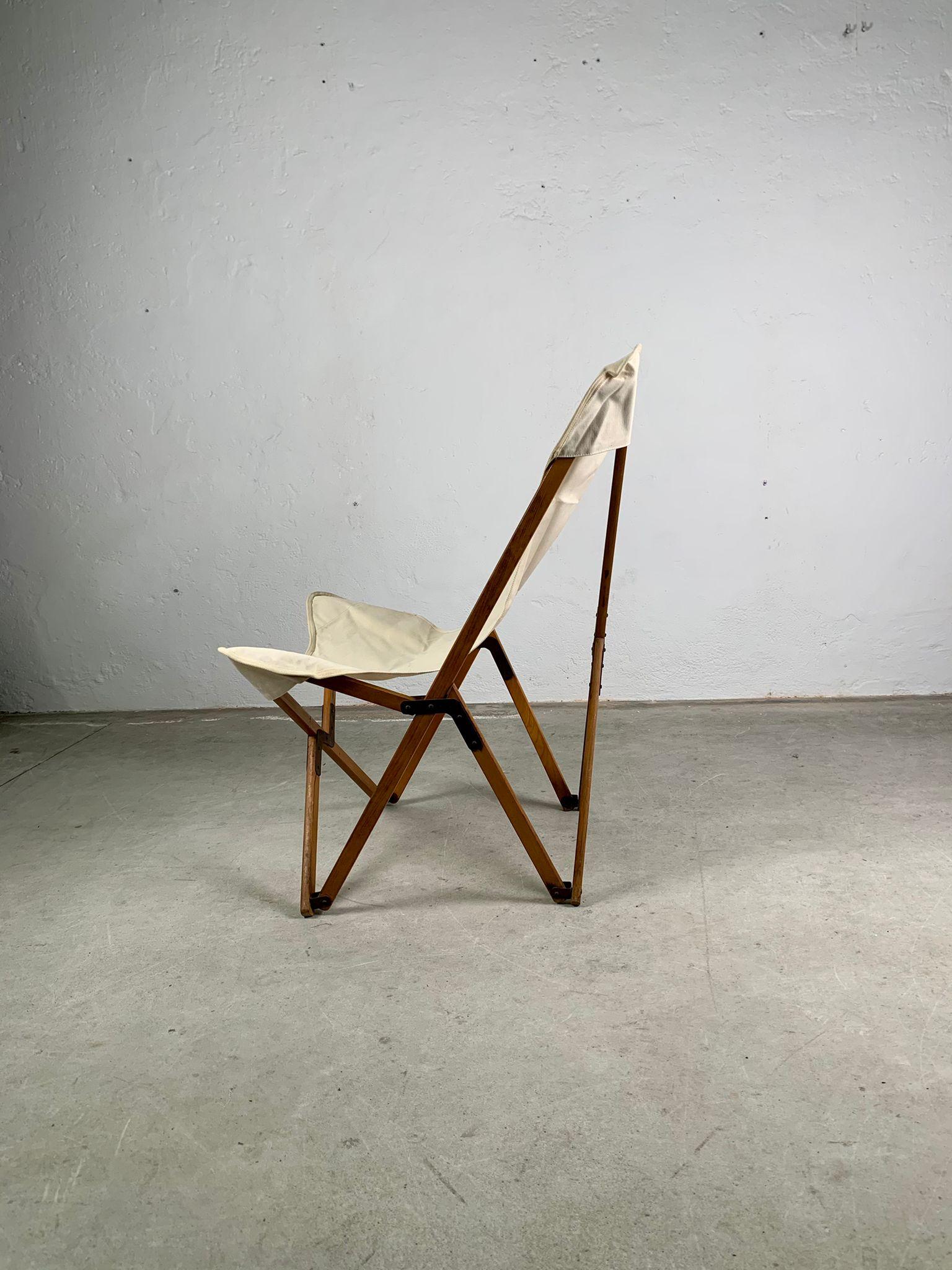 Fauteuil Tripolina conçu par Joseph B. Femby, 1960 Bon état - En vente à Milano, IT