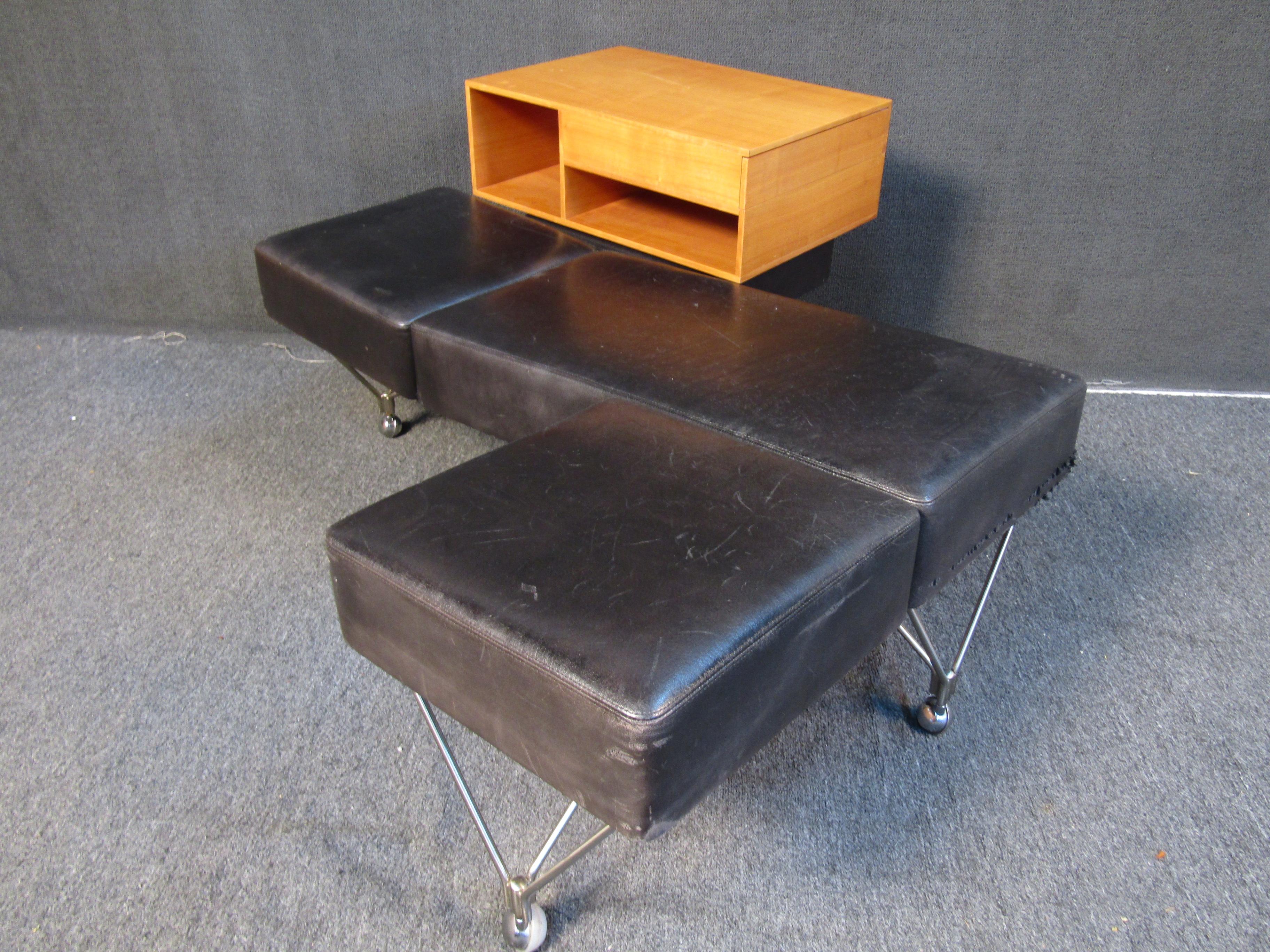 Triposto Bench by Gio Ponti for Techno For Sale 5