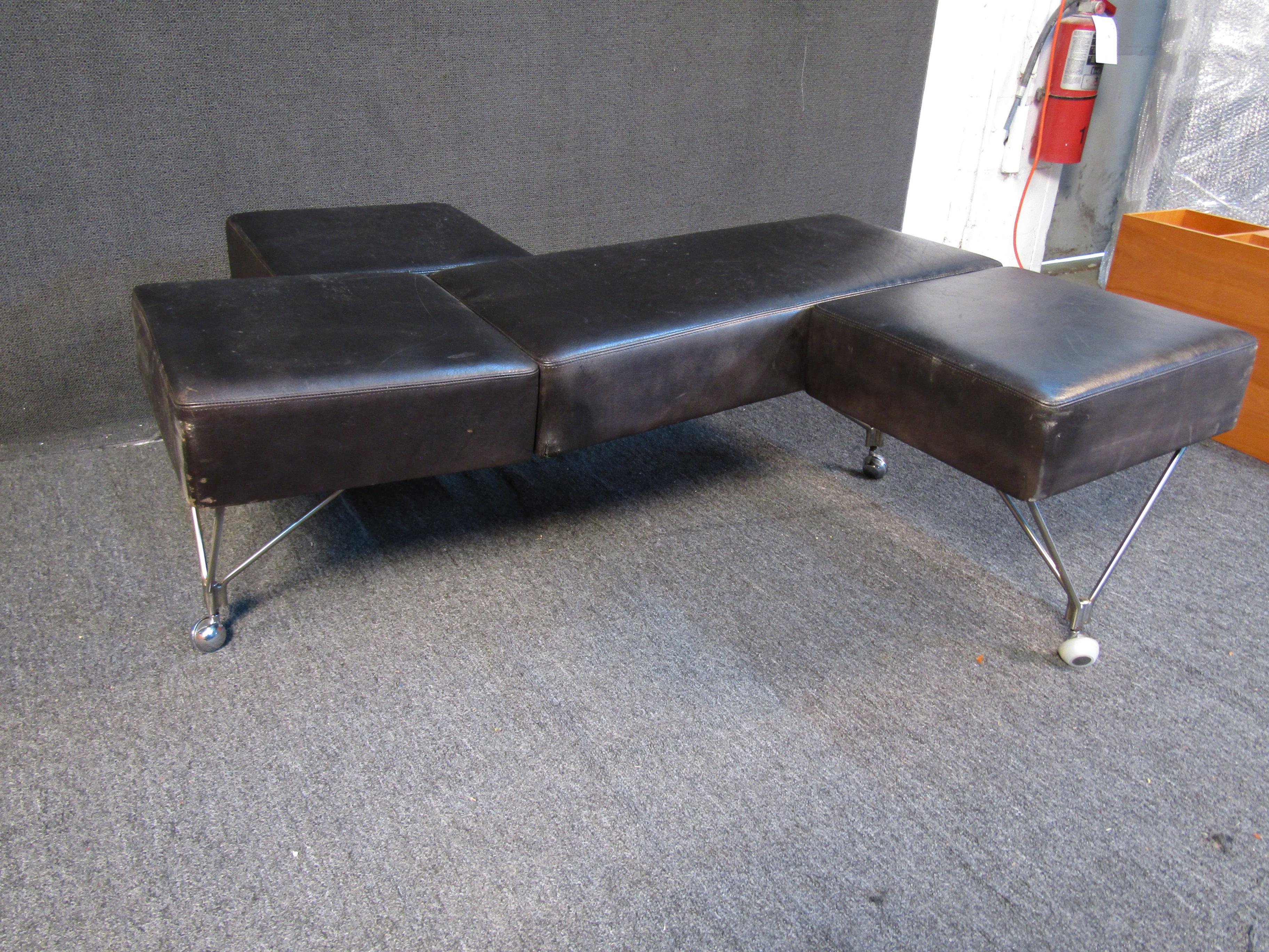 Triposto Bench by Gio Ponti for Techno For Sale 9