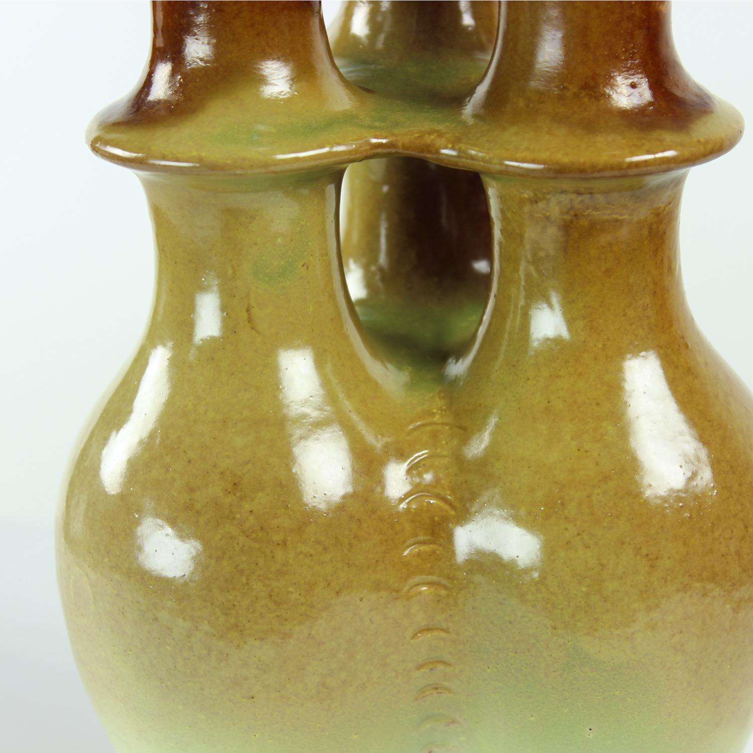 Vaso triplo in ceramica, Cecoslovacchia 1960 in vendita 2