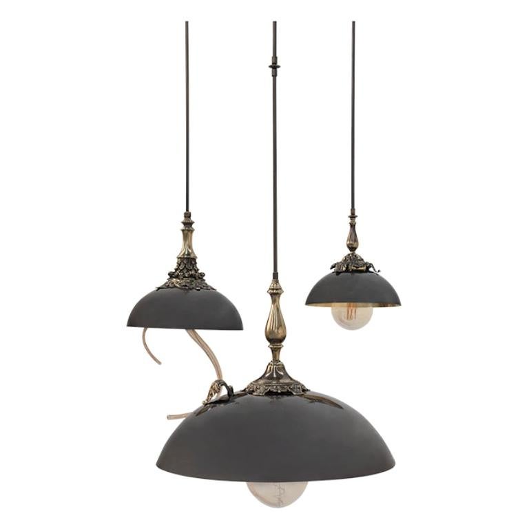 Triptico Suspension Lamp Medium  For Sale
