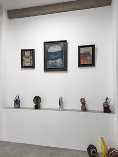 Triptych by Antonio Jiménez in Mixed Media, 1980s